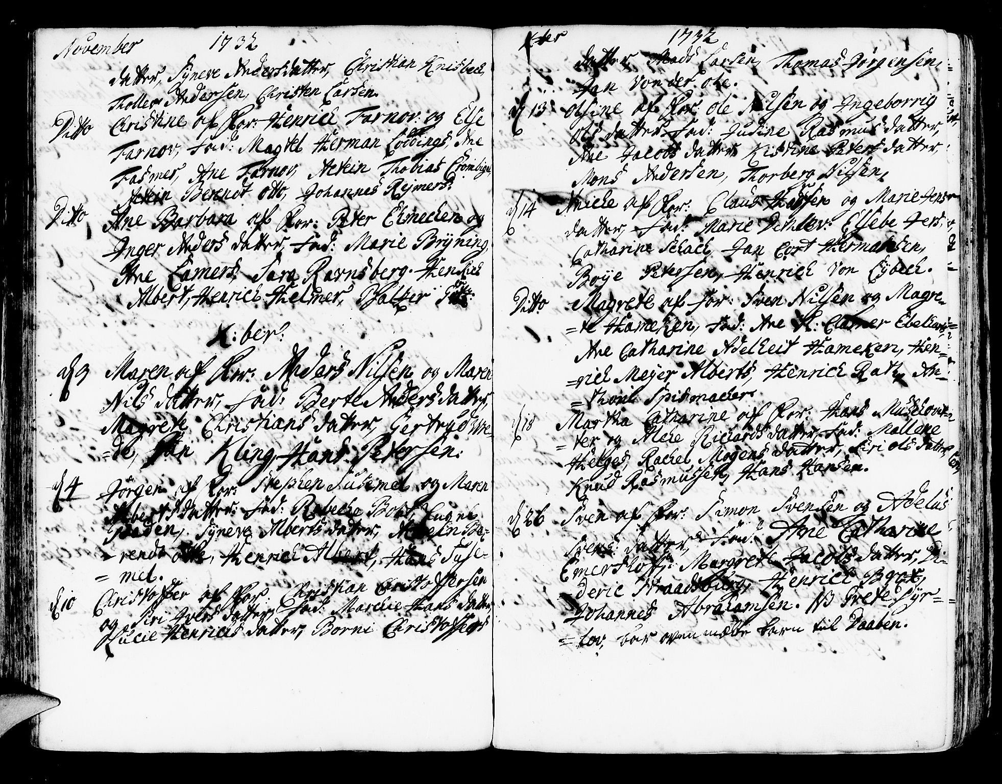 Korskirken sokneprestembete, SAB/A-76101/H/Haa/L0004: Parish register (official) no. A 4, 1720-1750, p. 118