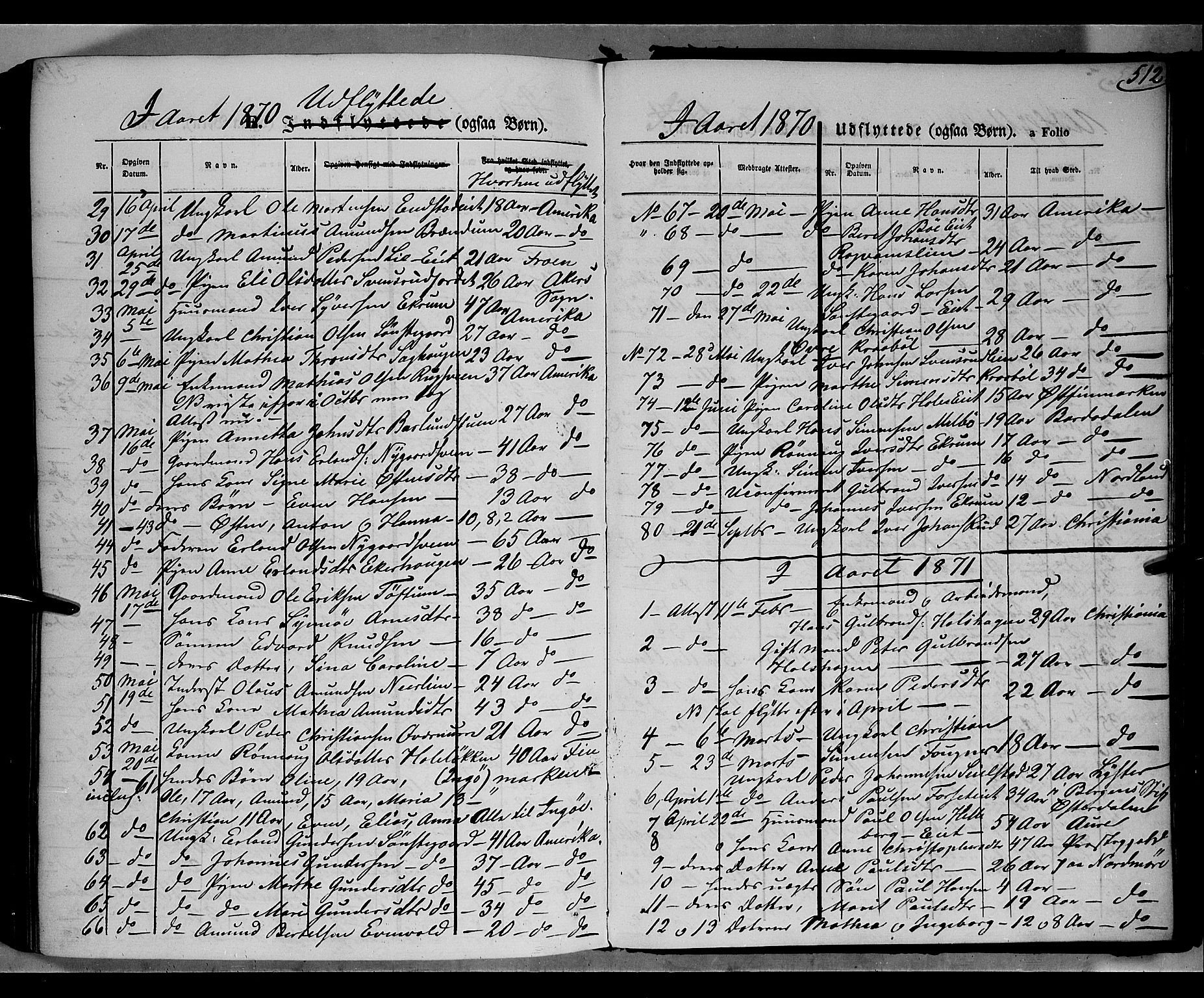 Gausdal prestekontor, SAH/PREST-090/H/Ha/Haa/L0009: Parish register (official) no. 9, 1862-1873, p. 512