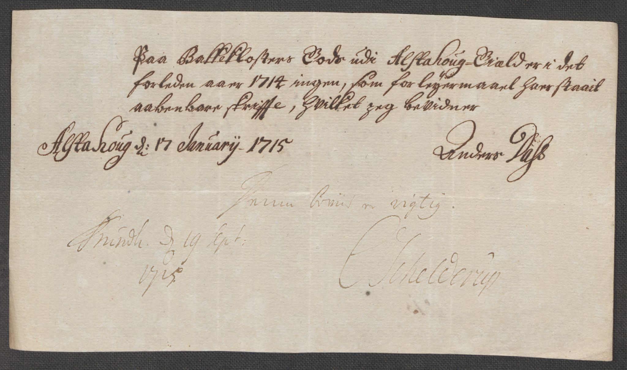 Rentekammeret inntil 1814, Reviderte regnskaper, Fogderegnskap, RA/EA-4092/R65/L4513: Fogderegnskap Helgeland, 1714-1715, p. 202