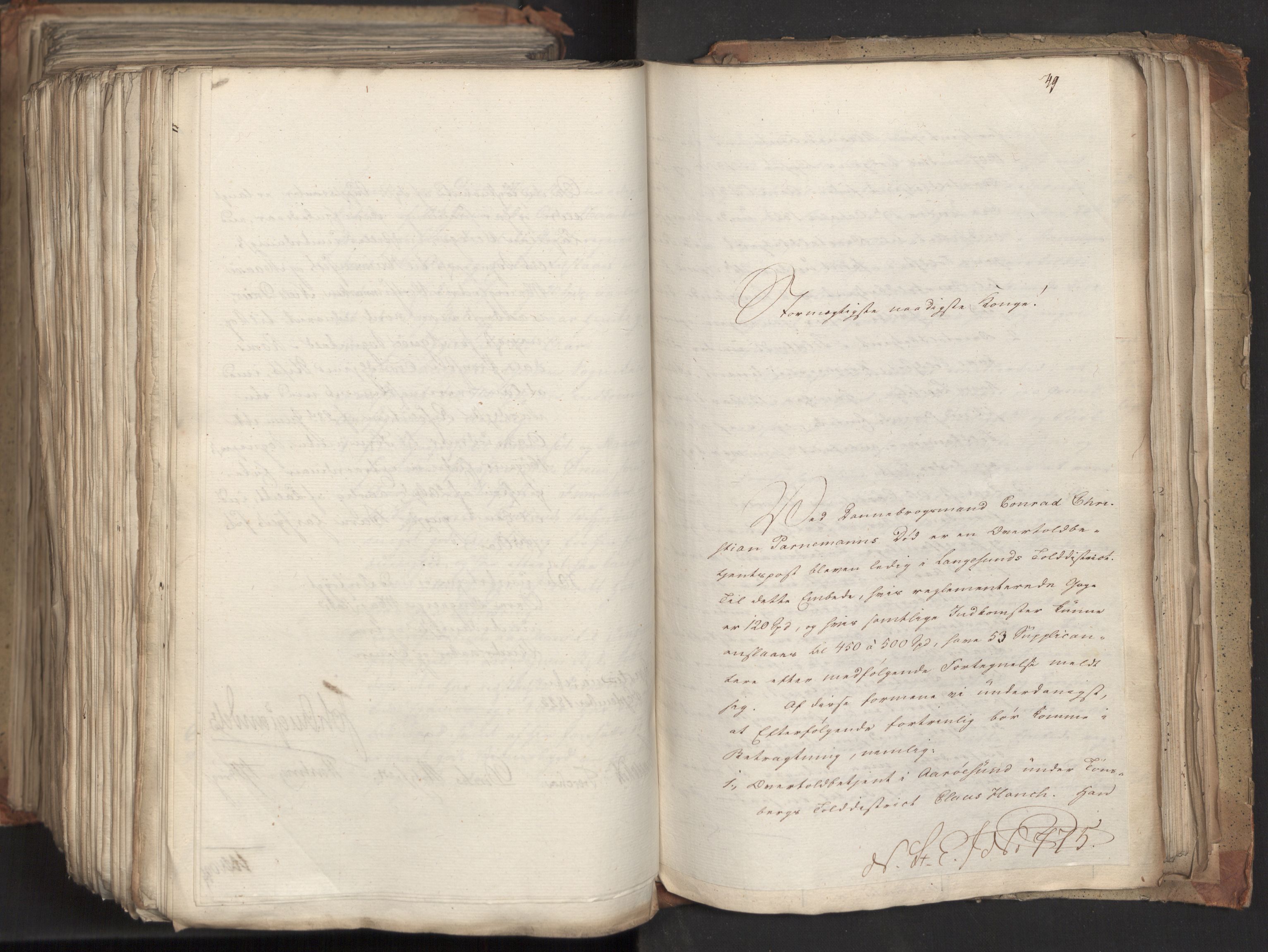 Statsrådsavdelingen i Stockholm, AV/RA-S-1003/D/Da/L0035: Regjeringsinnstillinger nr. 541-840, 1823, p. 640