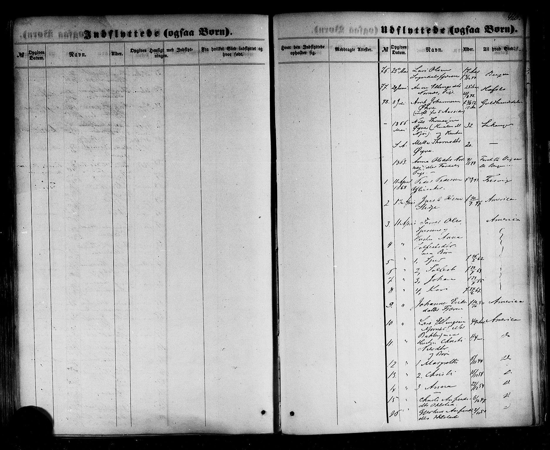 Sogndal sokneprestembete, AV/SAB-A-81301/H/Haa/Haaa/L0013: Parish register (official) no. A 13, 1859-1877, p. 426
