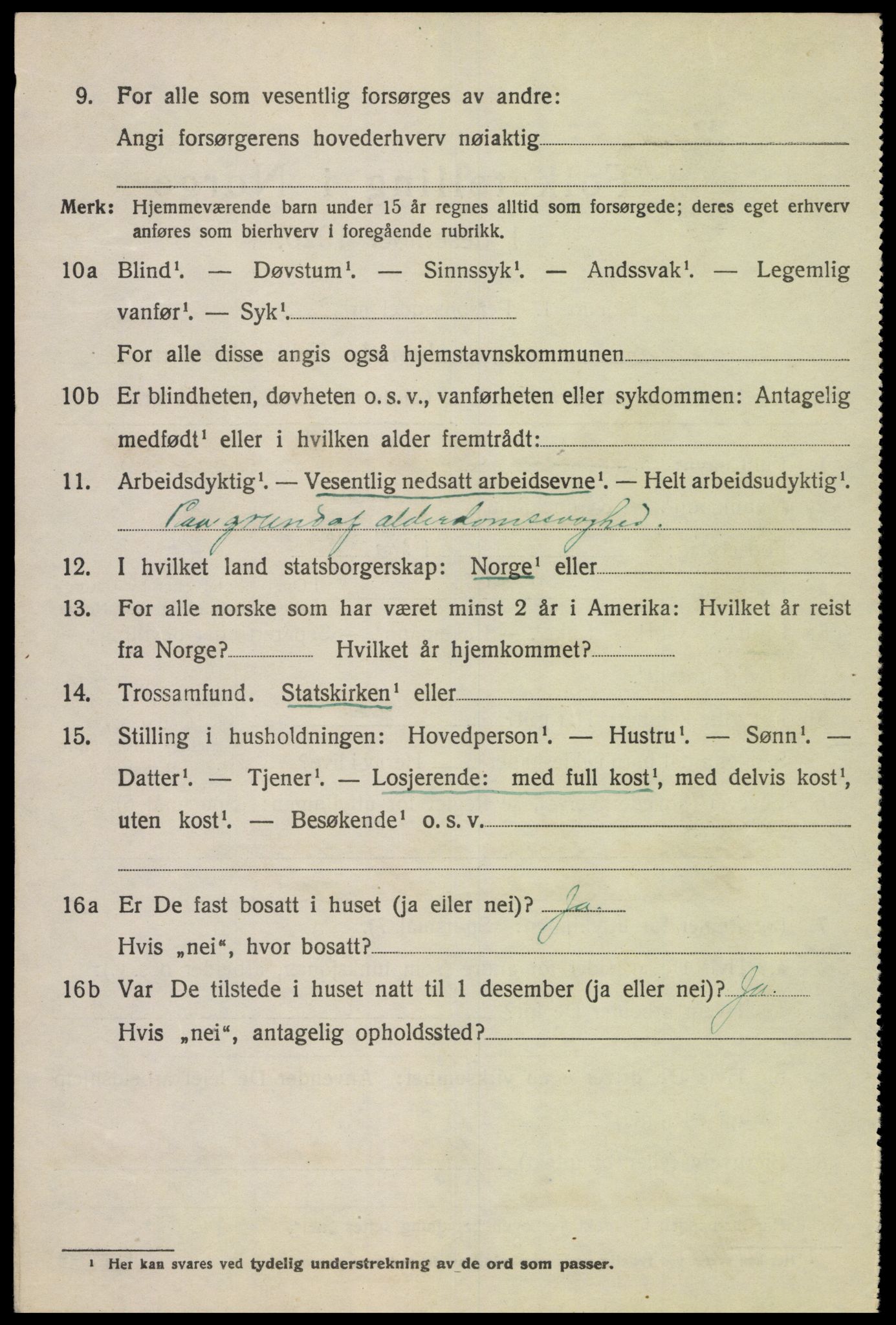 SAK, 1920 census for Eiken, 1920, p. 766