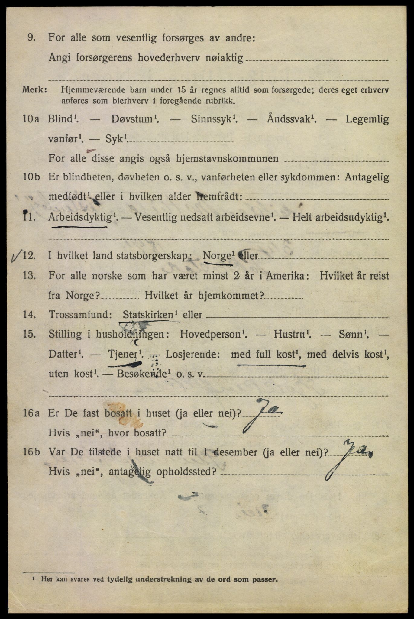 SAO, 1920 census for Kristiania, 1920, p. 618060