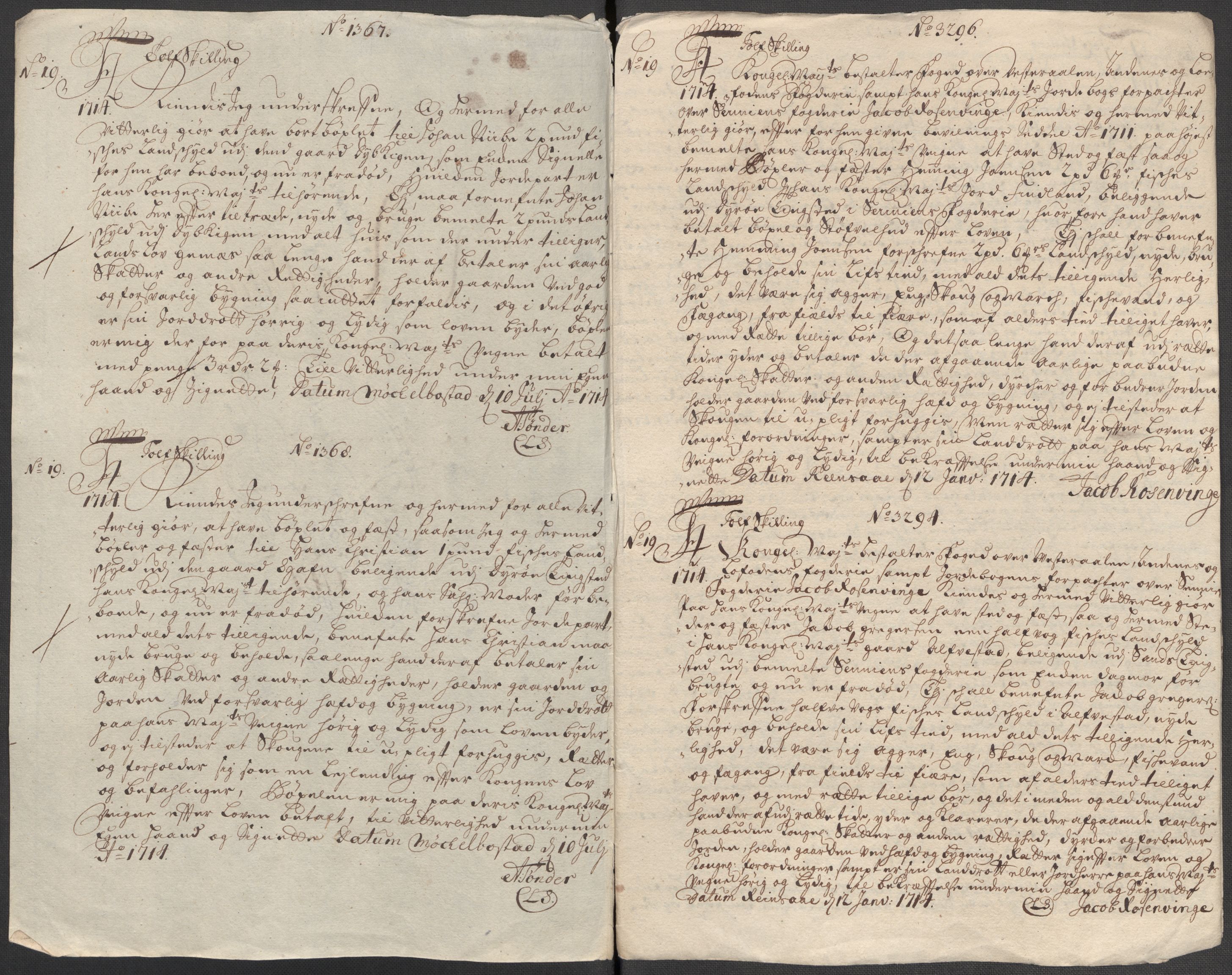 Rentekammeret inntil 1814, Reviderte regnskaper, Fogderegnskap, RA/EA-4092/R68/L4760: Fogderegnskap Senja og Troms, 1714, p. 228