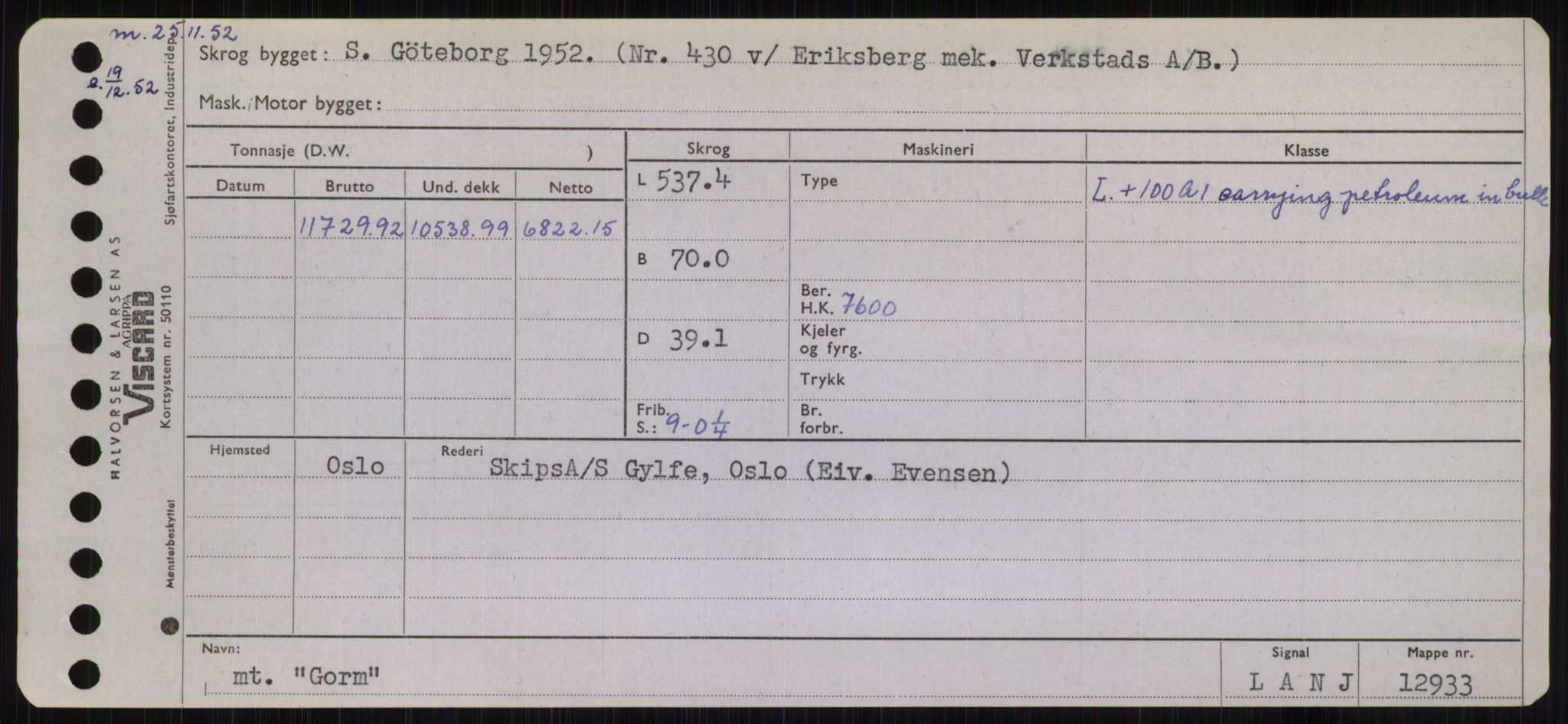 Sjøfartsdirektoratet med forløpere, Skipsmålingen, AV/RA-S-1627/H/Hb/L0002: Fartøy, E-H, p. 241