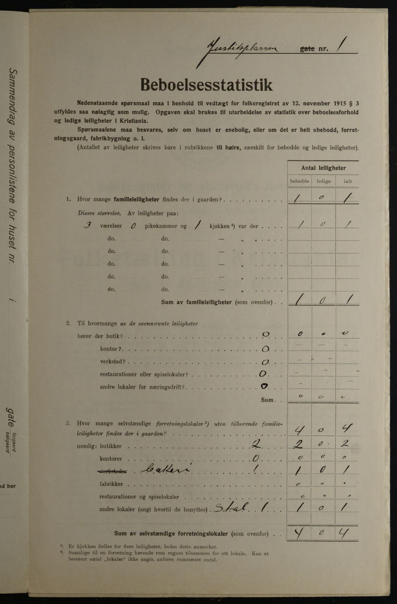 OBA, Municipal Census 1923 for Kristiania, 1923, p. 53561