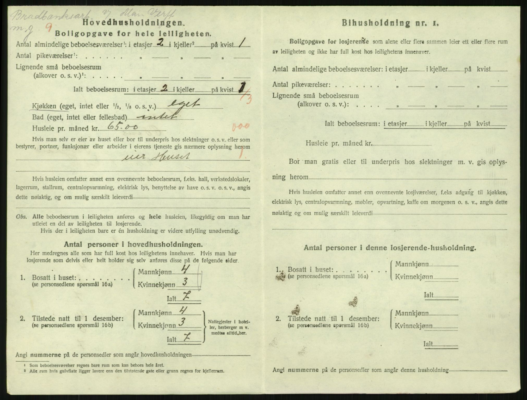 SAKO, 1920 census for Horten, 1920, p. 7866