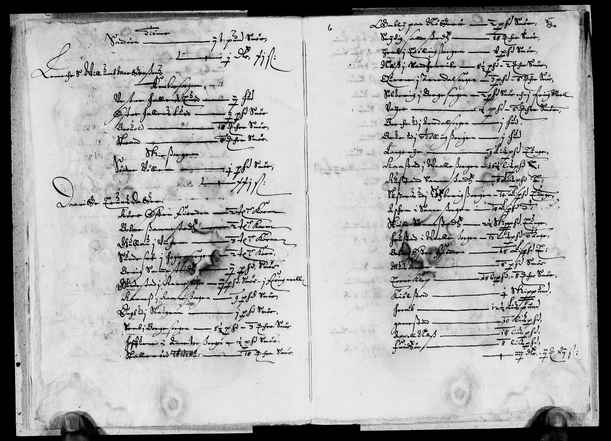 Rentekammeret inntil 1814, Reviderte regnskaper, Lensregnskaper, AV/RA-EA-5023/R/Rb/Rbo/L0025: Tønsberg len, 1643-1645