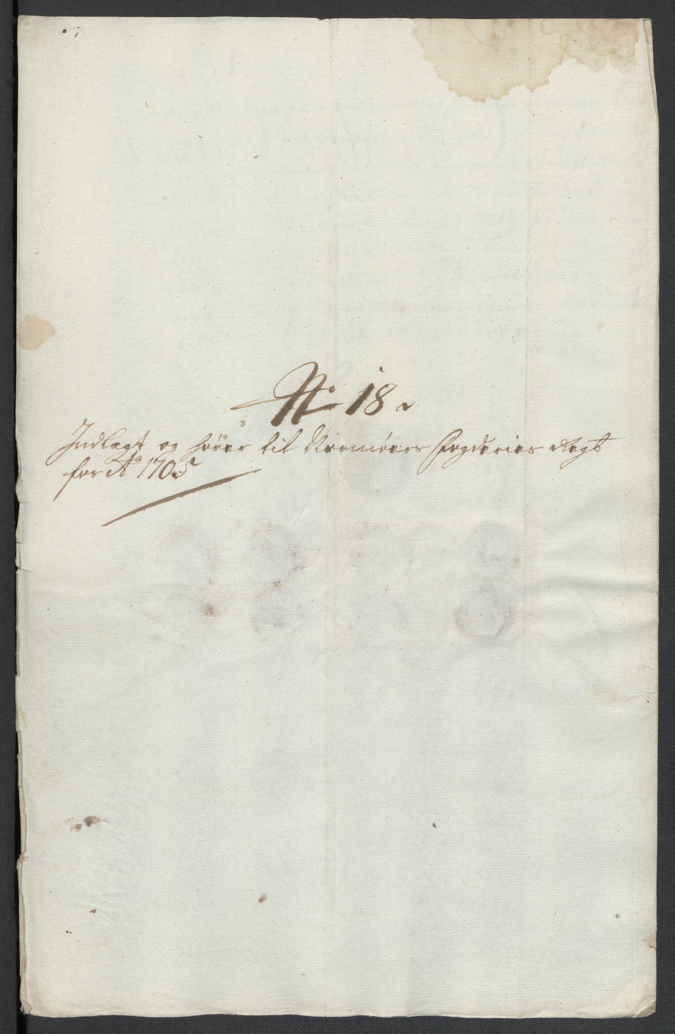Rentekammeret inntil 1814, Reviderte regnskaper, Fogderegnskap, RA/EA-4092/R56/L3741: Fogderegnskap Nordmøre, 1705, p. 148