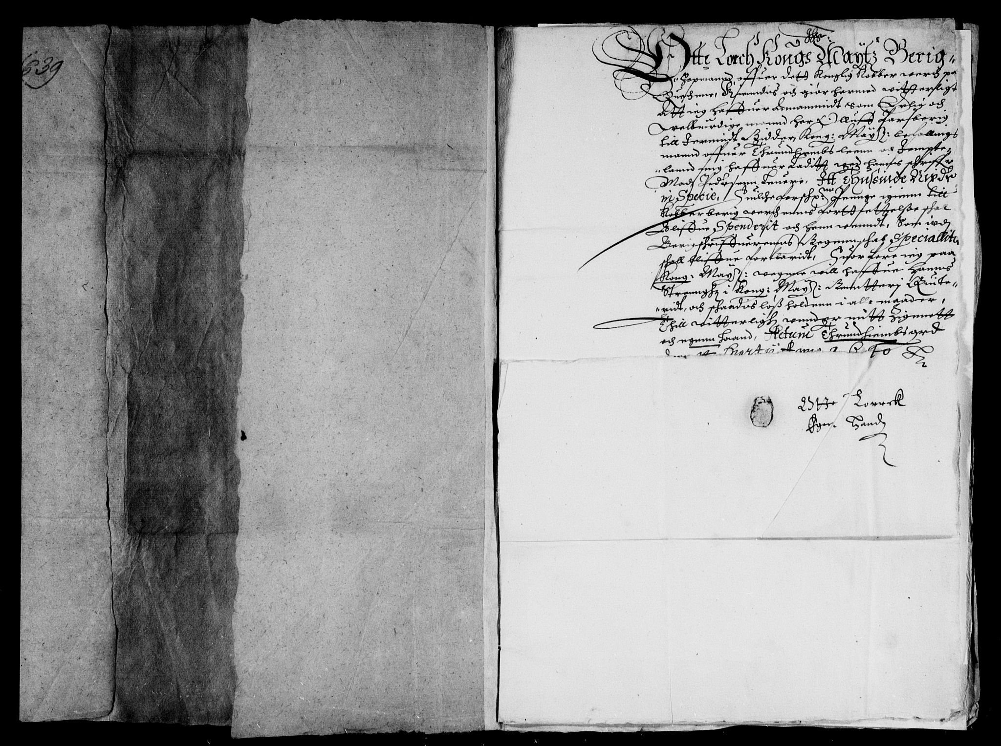 Rentekammeret inntil 1814, Reviderte regnskaper, Lensregnskaper, AV/RA-EA-5023/R/Rb/Rbw/L0064: Trondheim len, 1638-1639