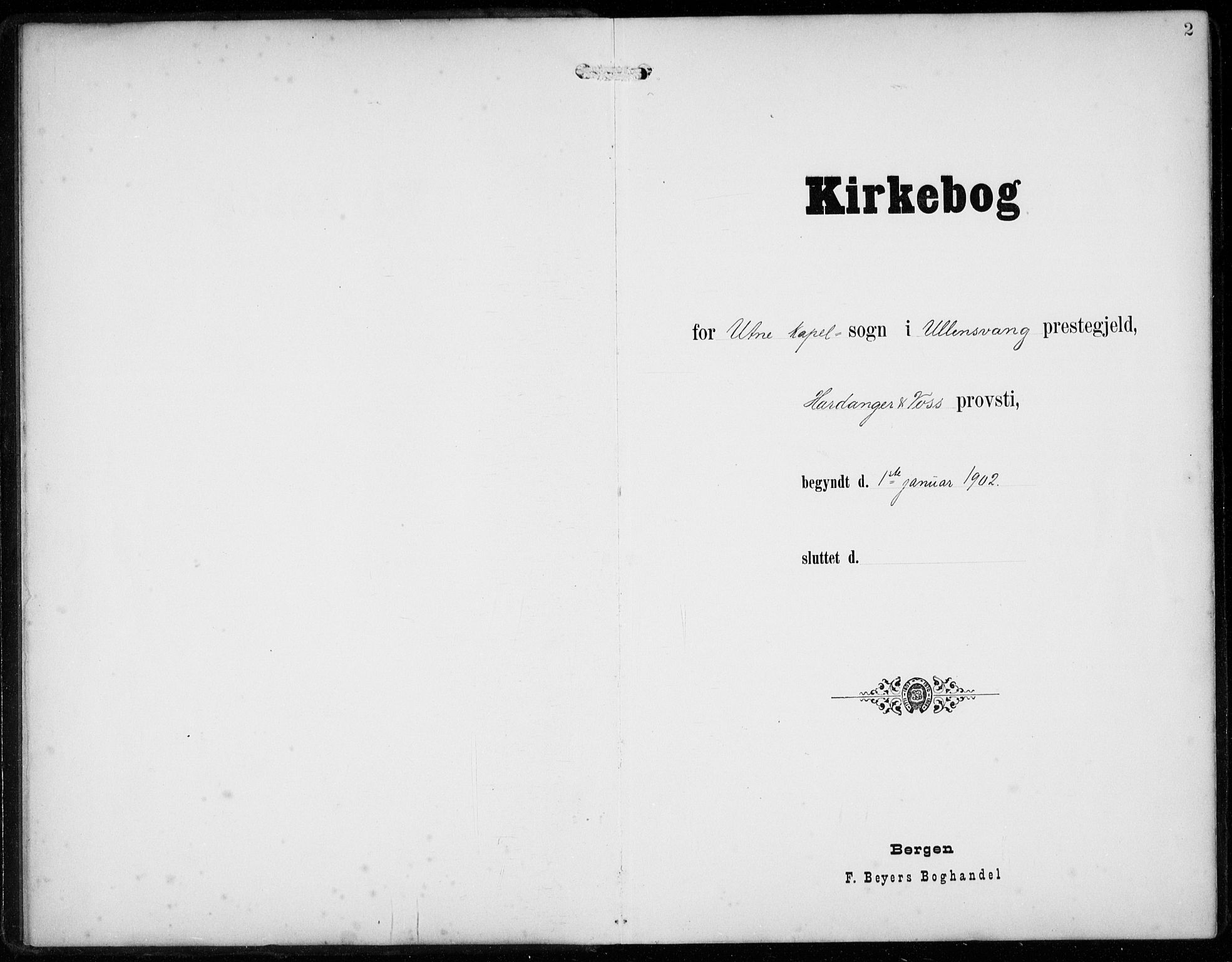 Ullensvang sokneprestembete, AV/SAB-A-78701/H/Hab: Parish register (copy) no. F  1, 1902-1935, p. 2