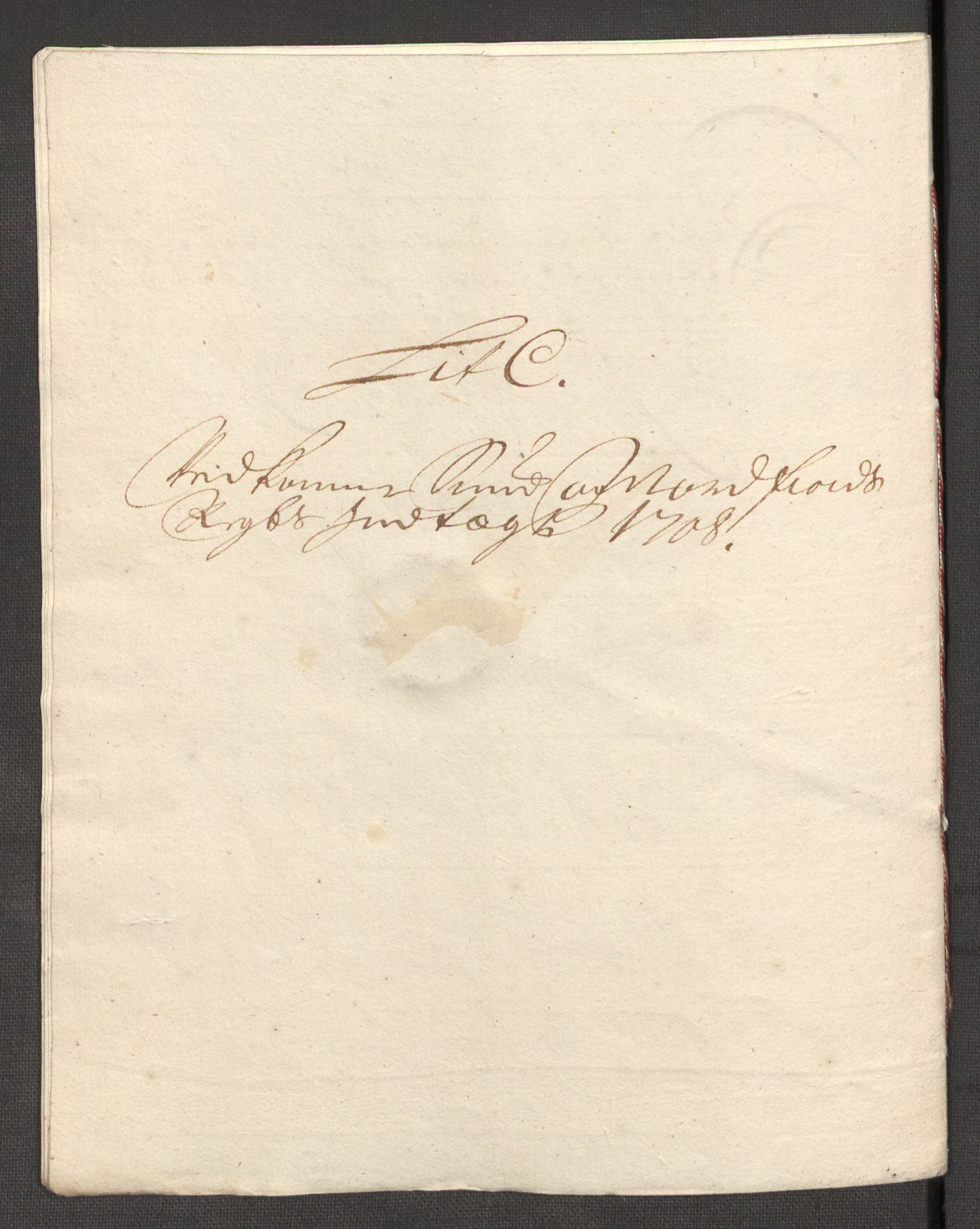 Rentekammeret inntil 1814, Reviderte regnskaper, Fogderegnskap, AV/RA-EA-4092/R53/L3431: Fogderegnskap Sunn- og Nordfjord, 1708, p. 105