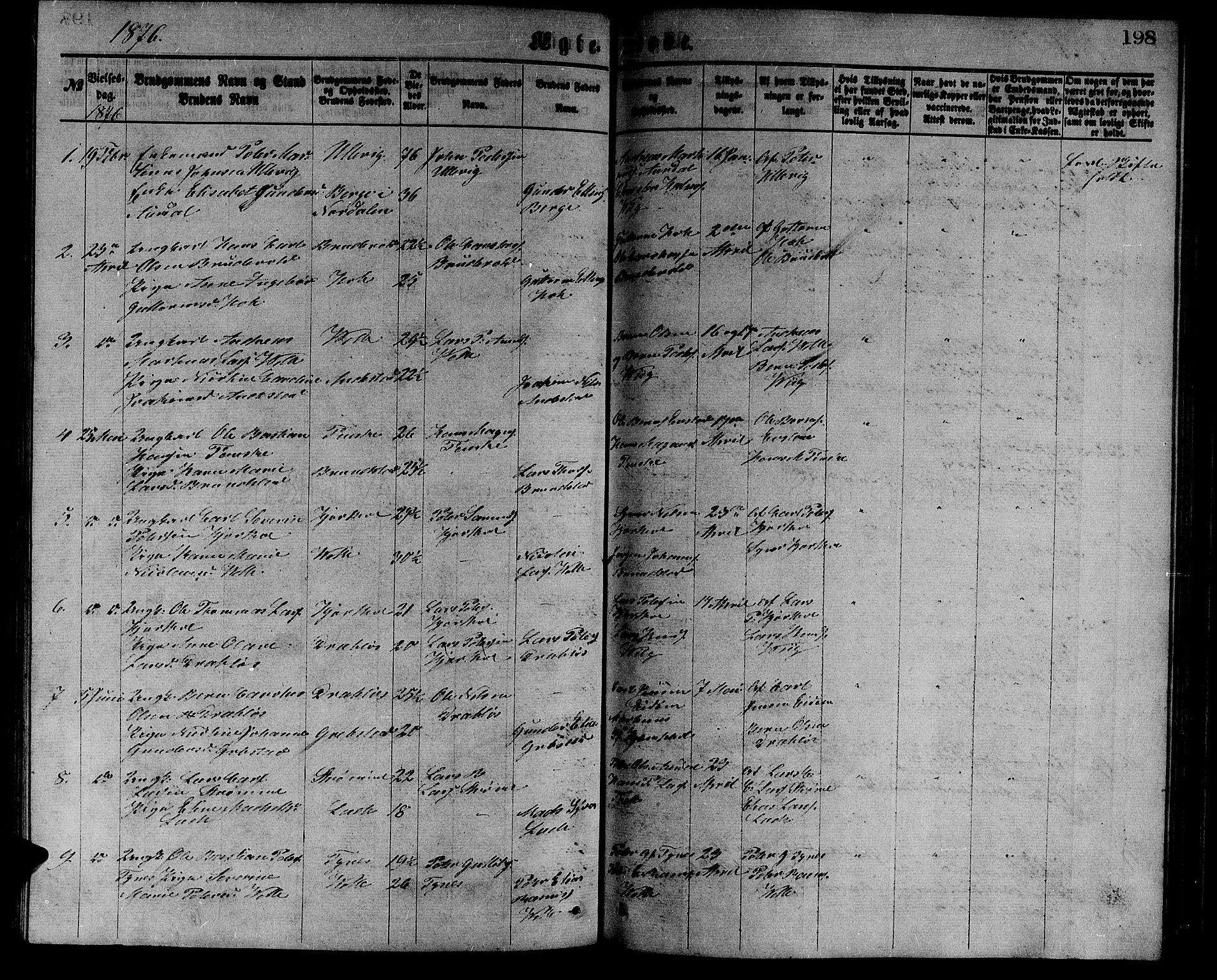 Ministerialprotokoller, klokkerbøker og fødselsregistre - Møre og Romsdal, AV/SAT-A-1454/523/L0338: Parish register (copy) no. 523C01, 1865-1877, p. 198