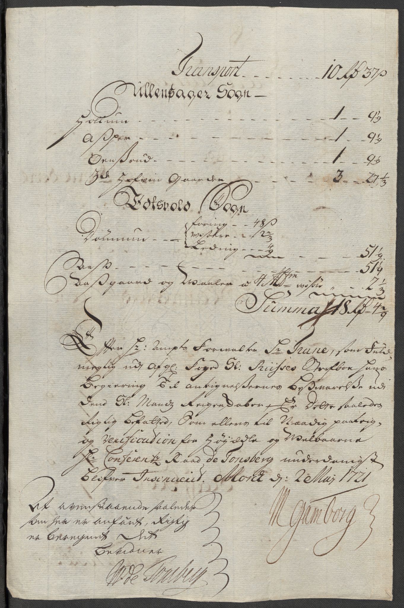 Rentekammeret inntil 1814, Reviderte regnskaper, Fogderegnskap, AV/RA-EA-4092/R12/L0724: Fogderegnskap Øvre Romerike, 1715, p. 285