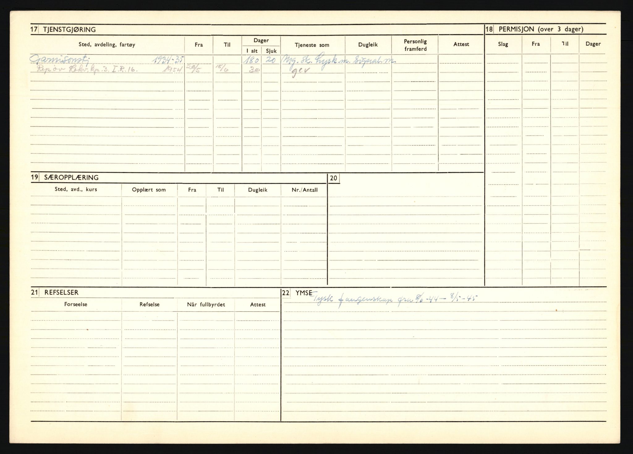 Forsvaret, Troms infanteriregiment nr. 16, AV/RA-RAFA-3146/P/Pa/L0018: Rulleblad for regimentets menige mannskaper, årsklasse 1934, 1934, p. 680