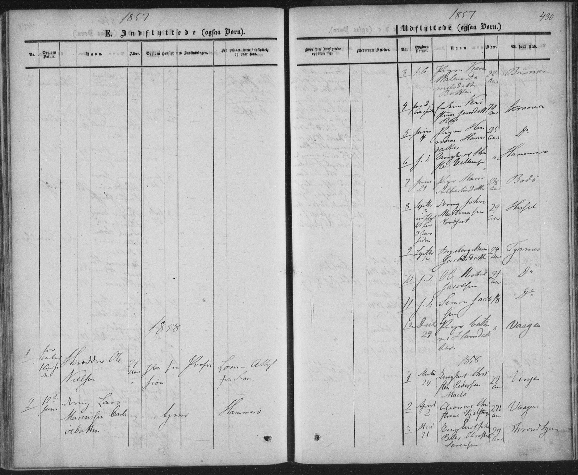 Ministerialprotokoller, klokkerbøker og fødselsregistre - Nordland, AV/SAT-A-1459/855/L0800: Parish register (official) no. 855A08, 1852-1864, p. 430