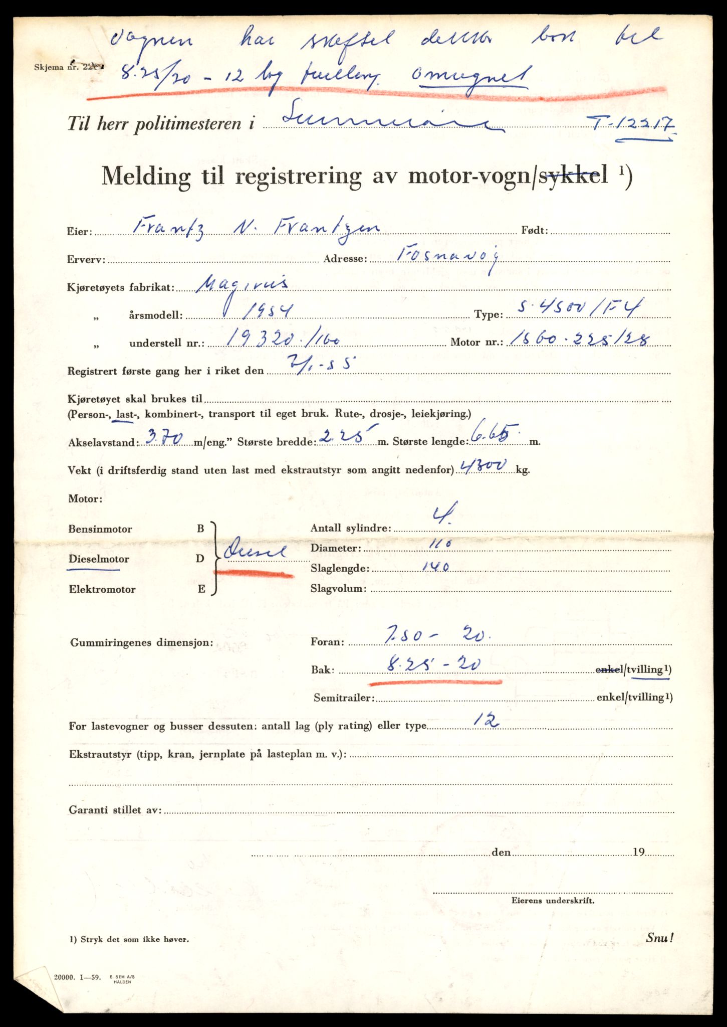 Møre og Romsdal vegkontor - Ålesund trafikkstasjon, AV/SAT-A-4099/F/Fe/L0033: Registreringskort for kjøretøy T 12151 - T 12474, 1927-1998, p. 371