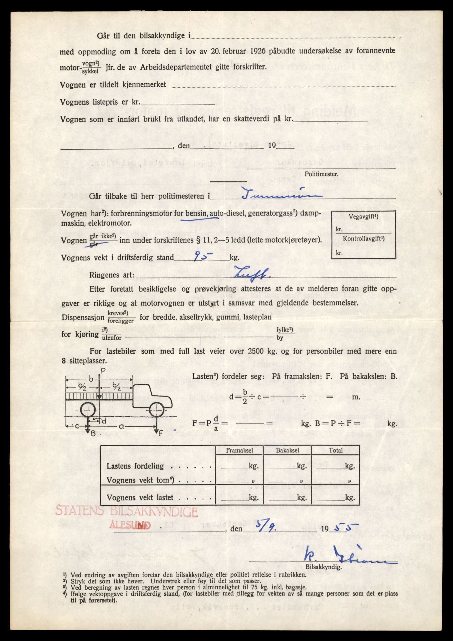 Møre og Romsdal vegkontor - Ålesund trafikkstasjon, AV/SAT-A-4099/F/Fe/L0039: Registreringskort for kjøretøy T 13361 - T 13530, 1927-1998, p. 928