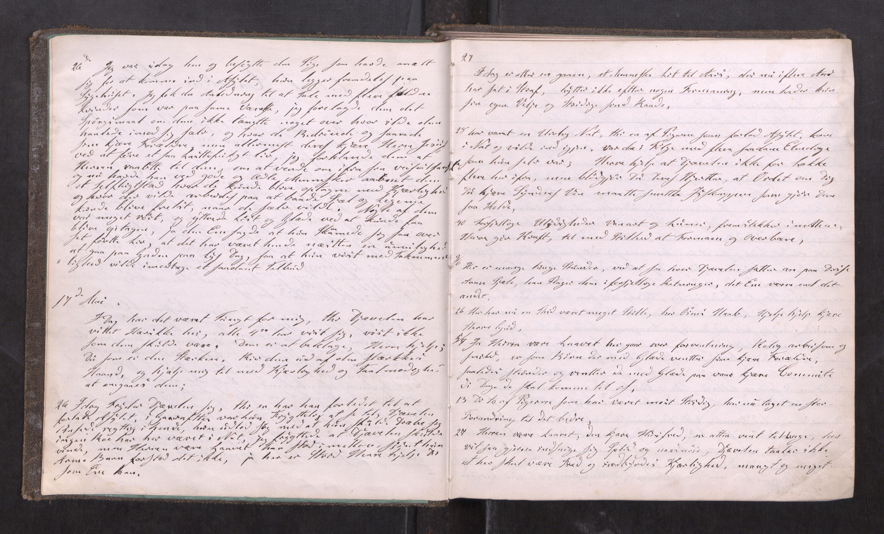 Kvindehjemmet i Trondhjem - Magdalenastiftelsen, AV/SAT-PA-0323/F/L0002: Dagbok for Asylet Magdalenastiftelsen, bestyrerinne, 1868-1905