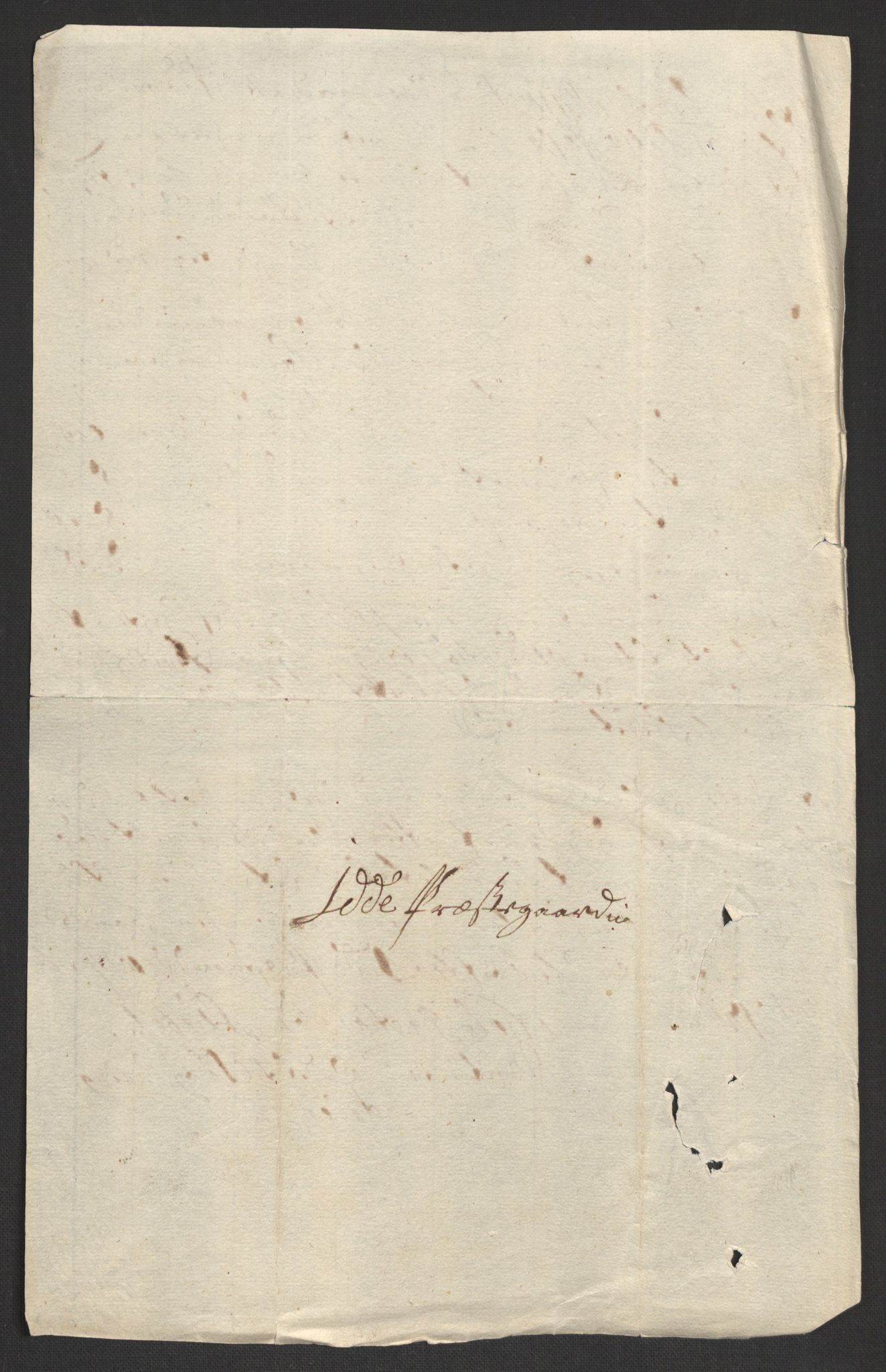 Rentekammeret inntil 1814, Reviderte regnskaper, Fogderegnskap, AV/RA-EA-4092/R01/L0020: Fogderegnskap Idd og Marker, 1711, p. 654