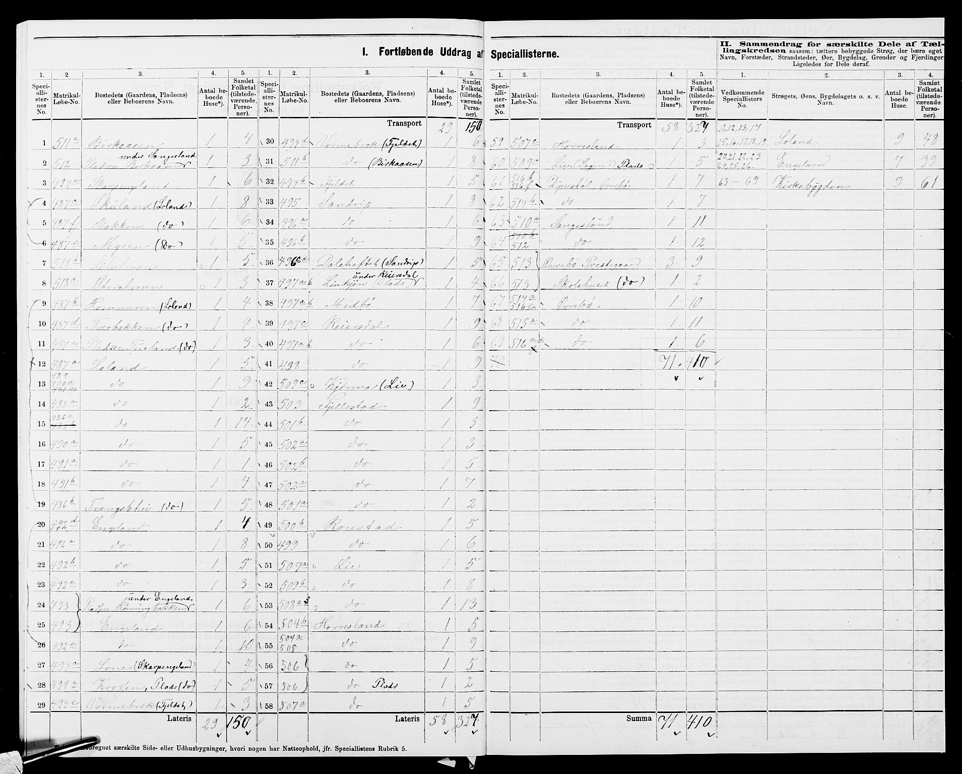 SAK, 1875 census for 1016P Øvrebø, 1875, p. 19