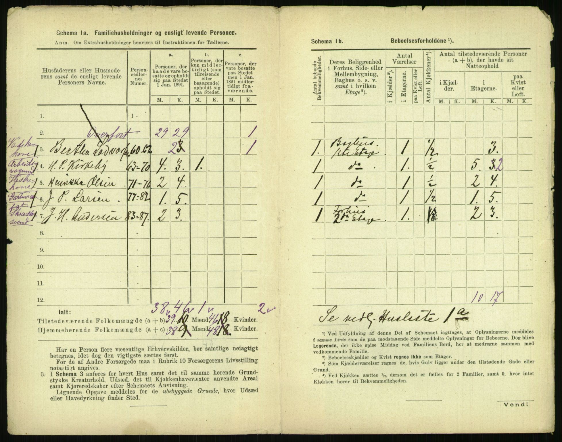 RA, 1891 census for 0301 Kristiania, 1891, p. 142481