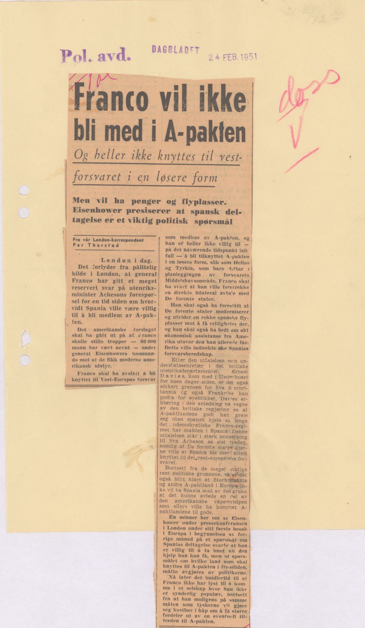 Utenriksdepartementet, RA/S-2259, 1951-1959, p. 486