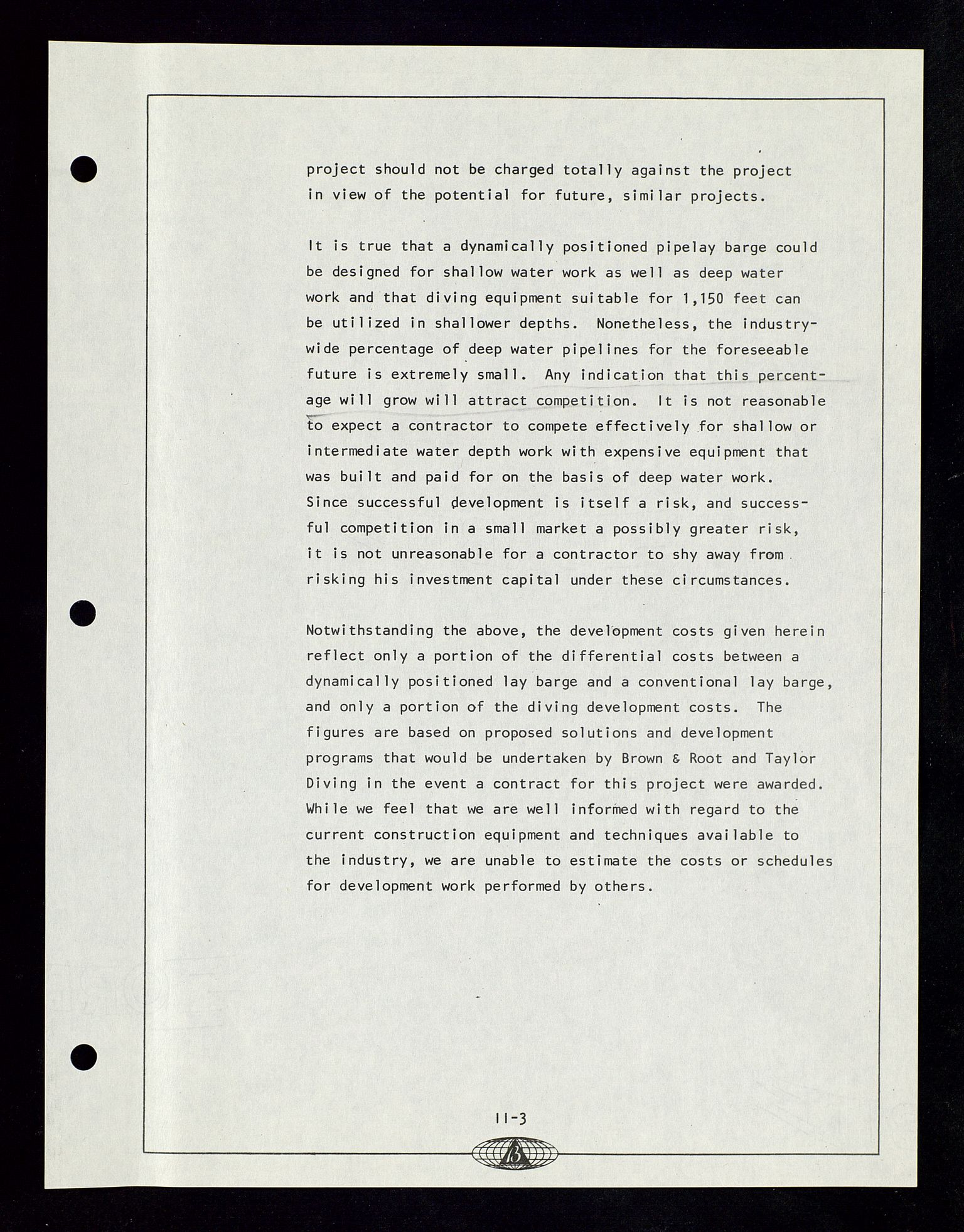 Industridepartementet, Oljekontoret, AV/SAST-A-101348/Dc/L0012: 742 Ekofisk prosjekt, prosjektstudier, div. protokoller ang oljeledning, 1971-1972