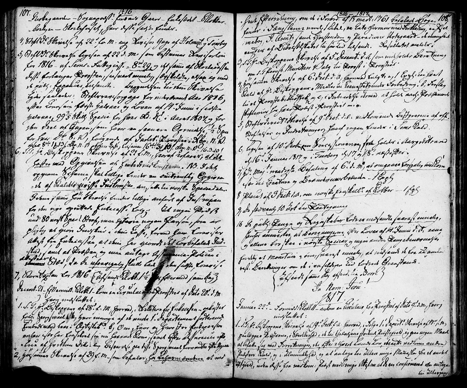 Sem kirkebøker, AV/SAKO-A-5/F/Fa/L0003: Parish register (official) no. I 3, 1799-1814, p. 107-108