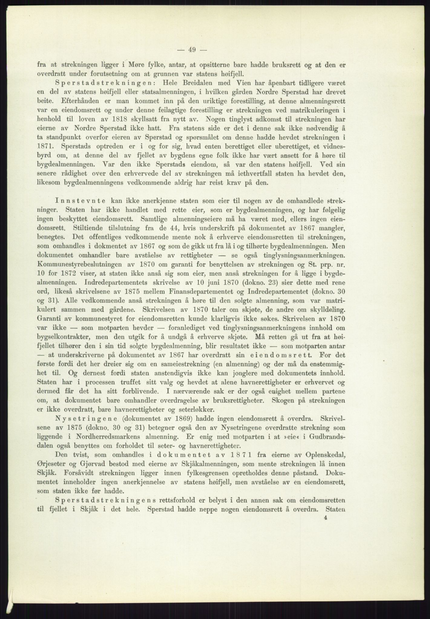 Høyfjellskommisjonen, AV/RA-S-1546/X/Xa/L0001: Nr. 1-33, 1909-1953, p. 2958