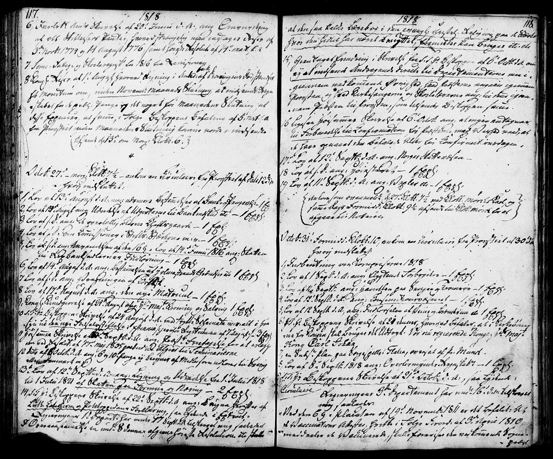 Sem kirkebøker, AV/SAKO-A-5/F/Fa/L0003: Parish register (official) no. I 3, 1799-1814, p. 117-118