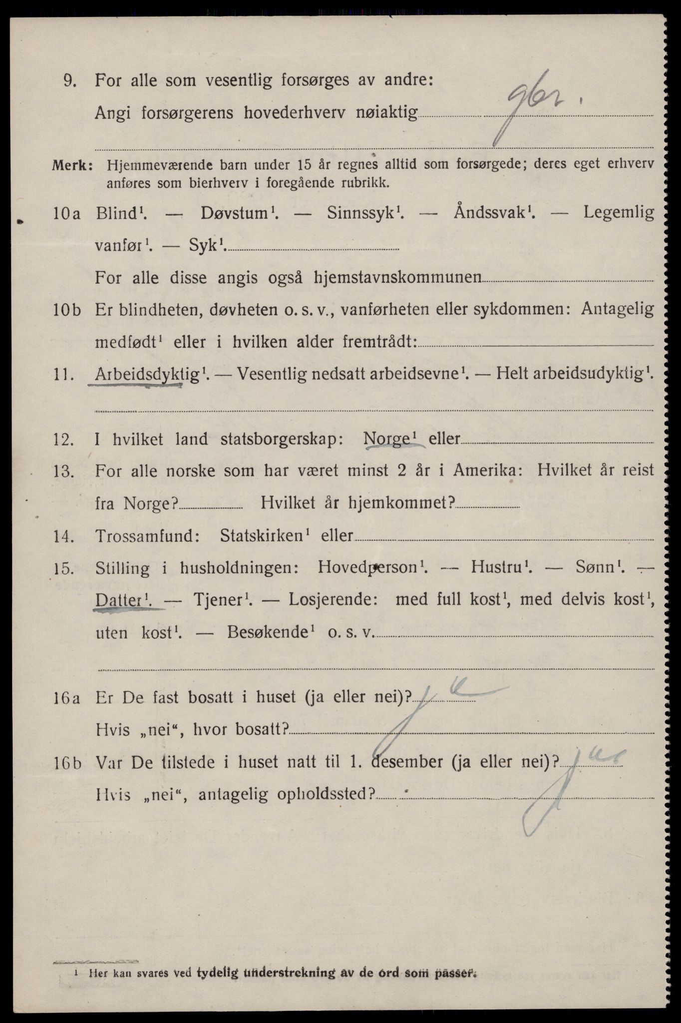 SAST, 1920 census for Erfjord, 1920, p. 636