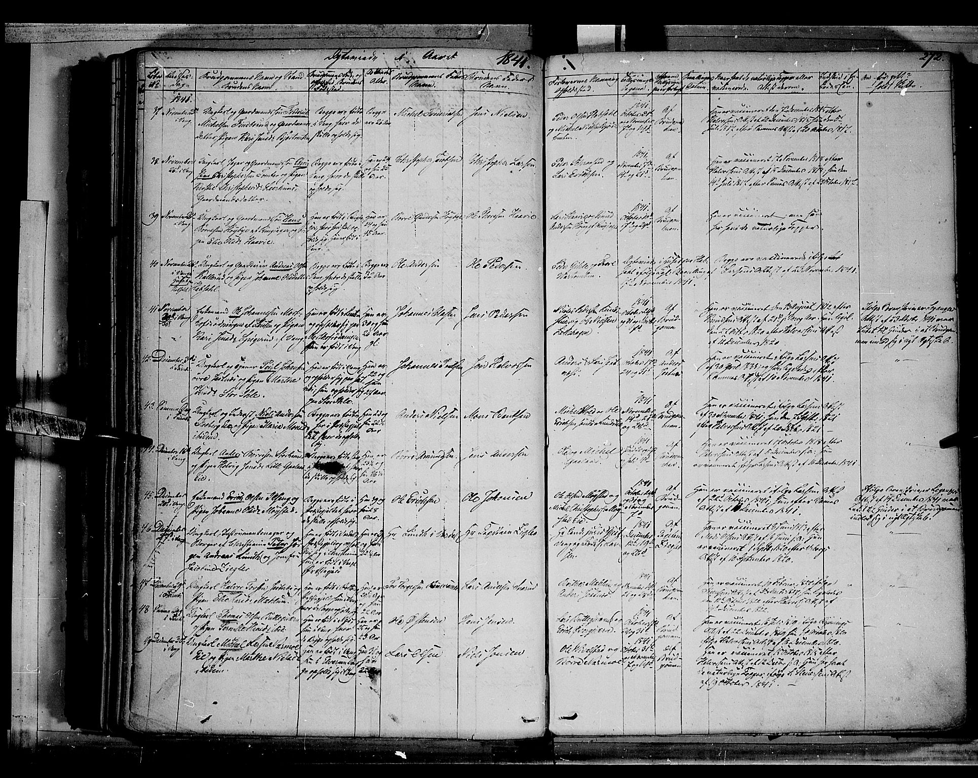 Vang prestekontor, Hedmark, AV/SAH-PREST-008/H/Ha/Haa/L0010: Parish register (official) no. 10, 1841-1855, p. 272