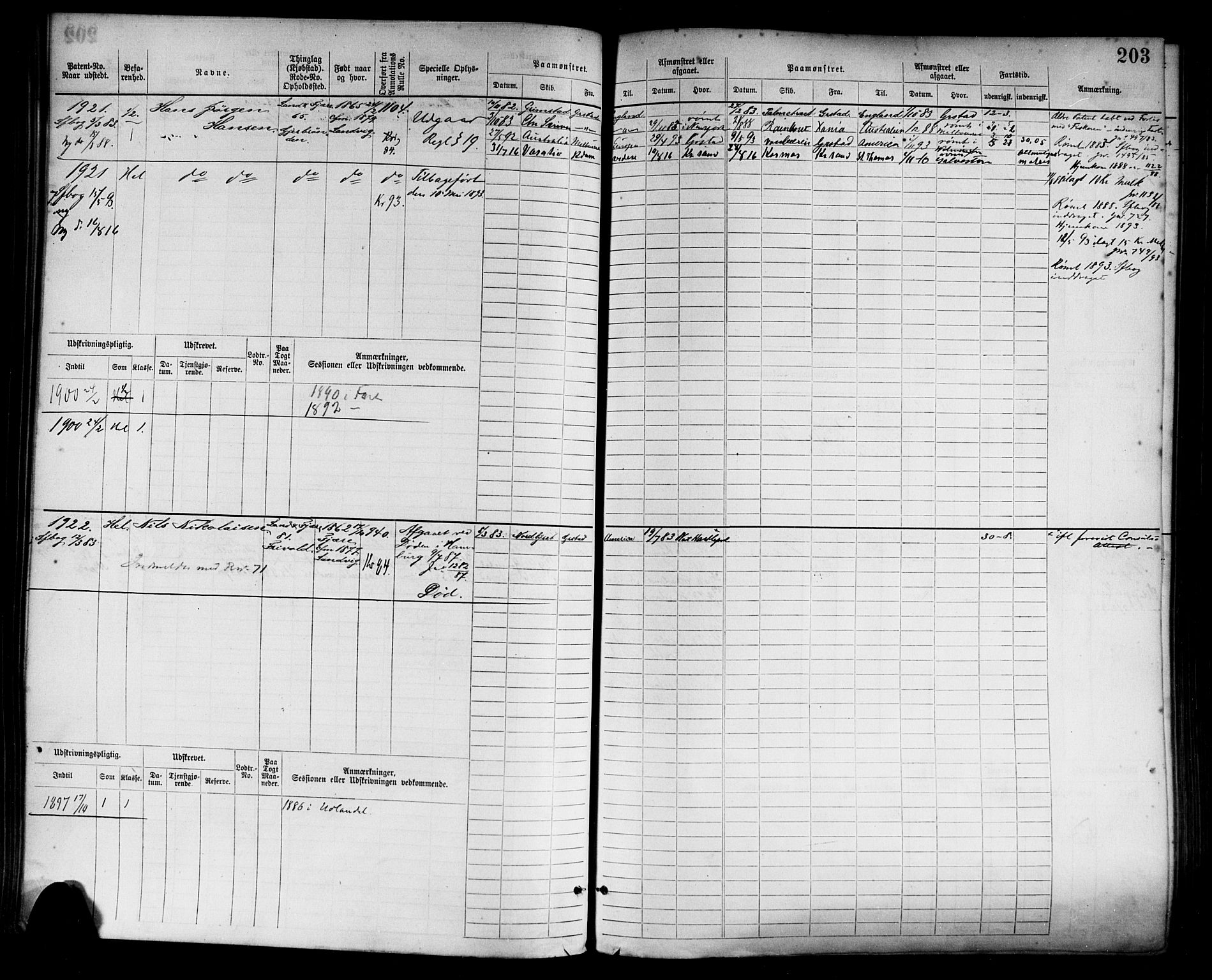 Grimstad mønstringskrets, AV/SAK-2031-0013/F/Fb/L0003: Hovedrulle nr 1517-2276, F-6, 1877-1888, p. 211