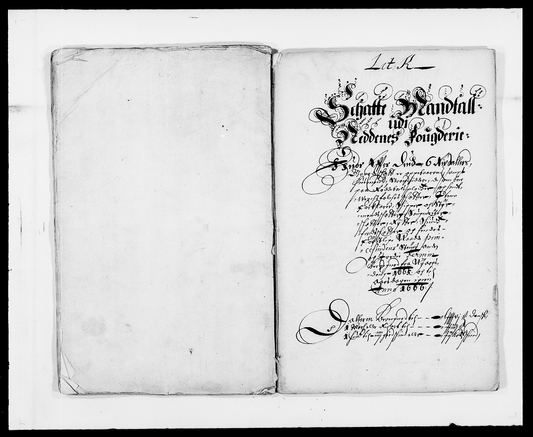 Rentekammeret inntil 1814, Reviderte regnskaper, Fogderegnskap, RA/EA-4092/R39/L2296: Fogderegnskap Nedenes, 1664-1666, p. 153