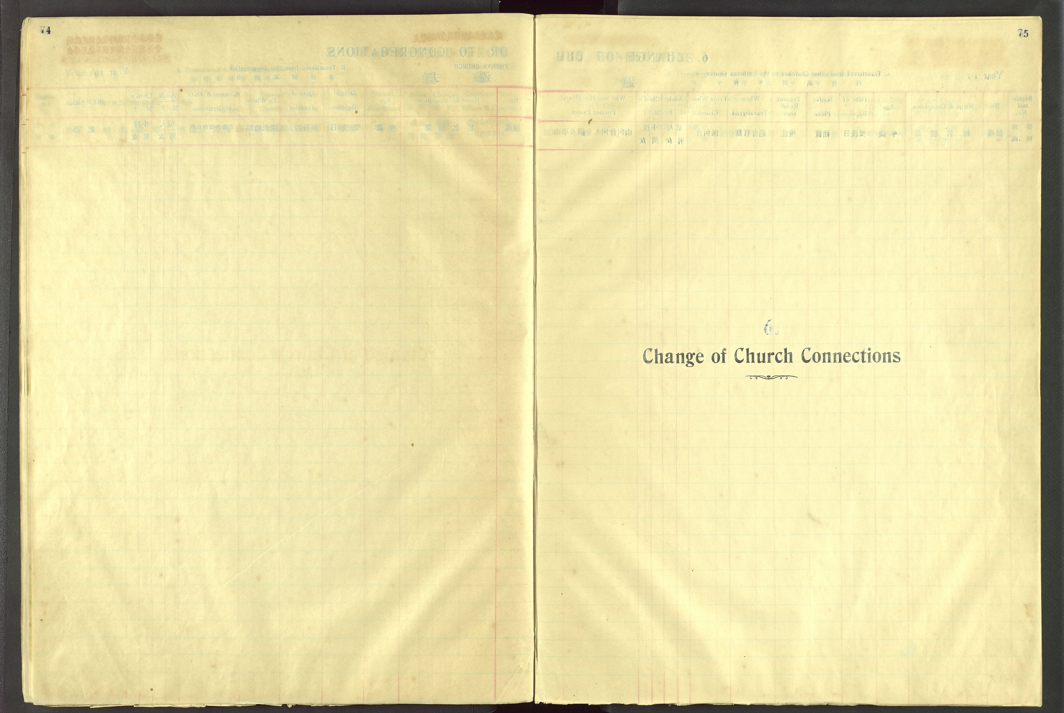 Det Norske Misjonsselskap - utland - Kina (Hunan), VID/MA-A-1065/Dm/L0092: Parish register (official) no. 130, 1938-1948, p. 74-75