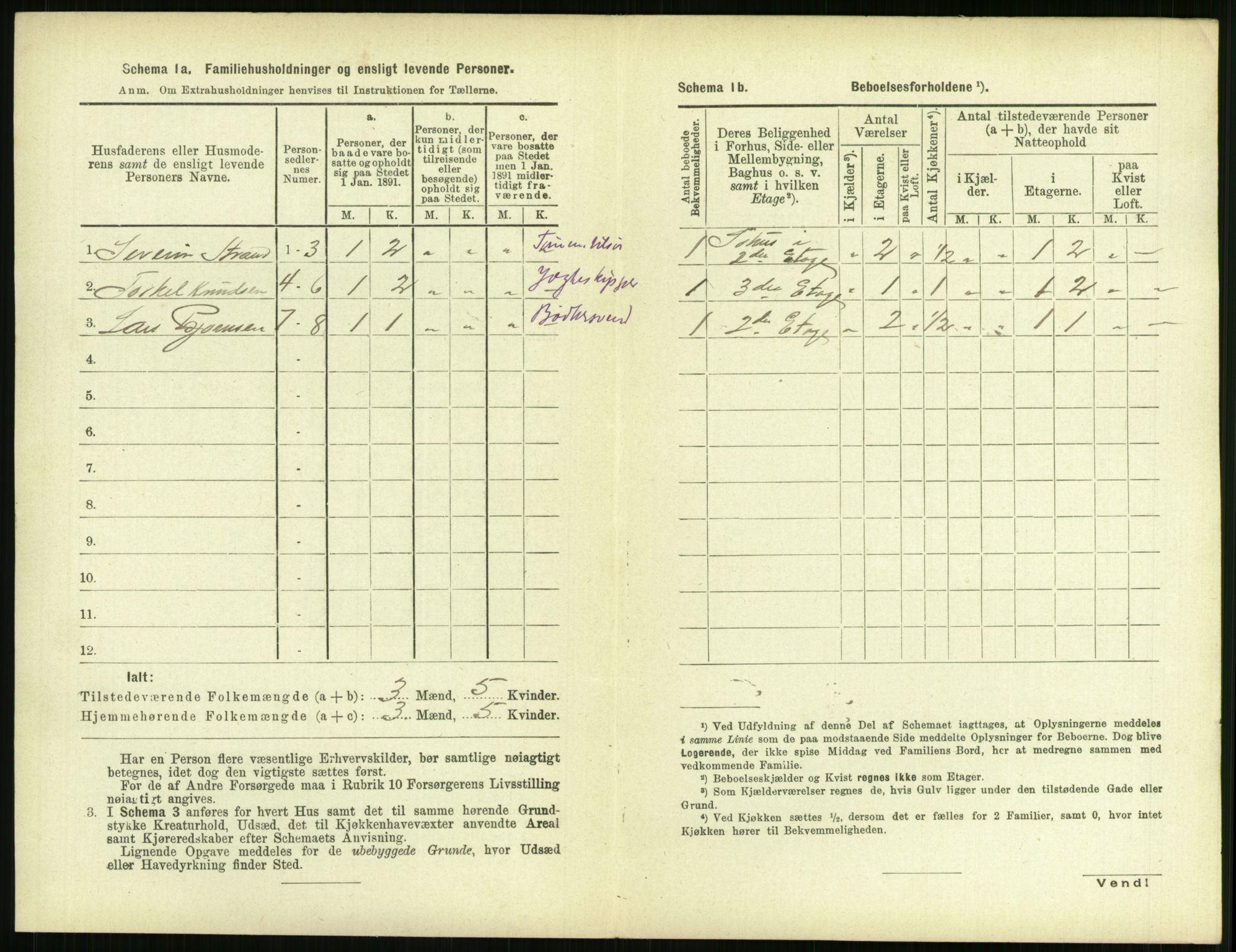 RA, 1891 census for 1106 Haugesund, 1891, p. 827