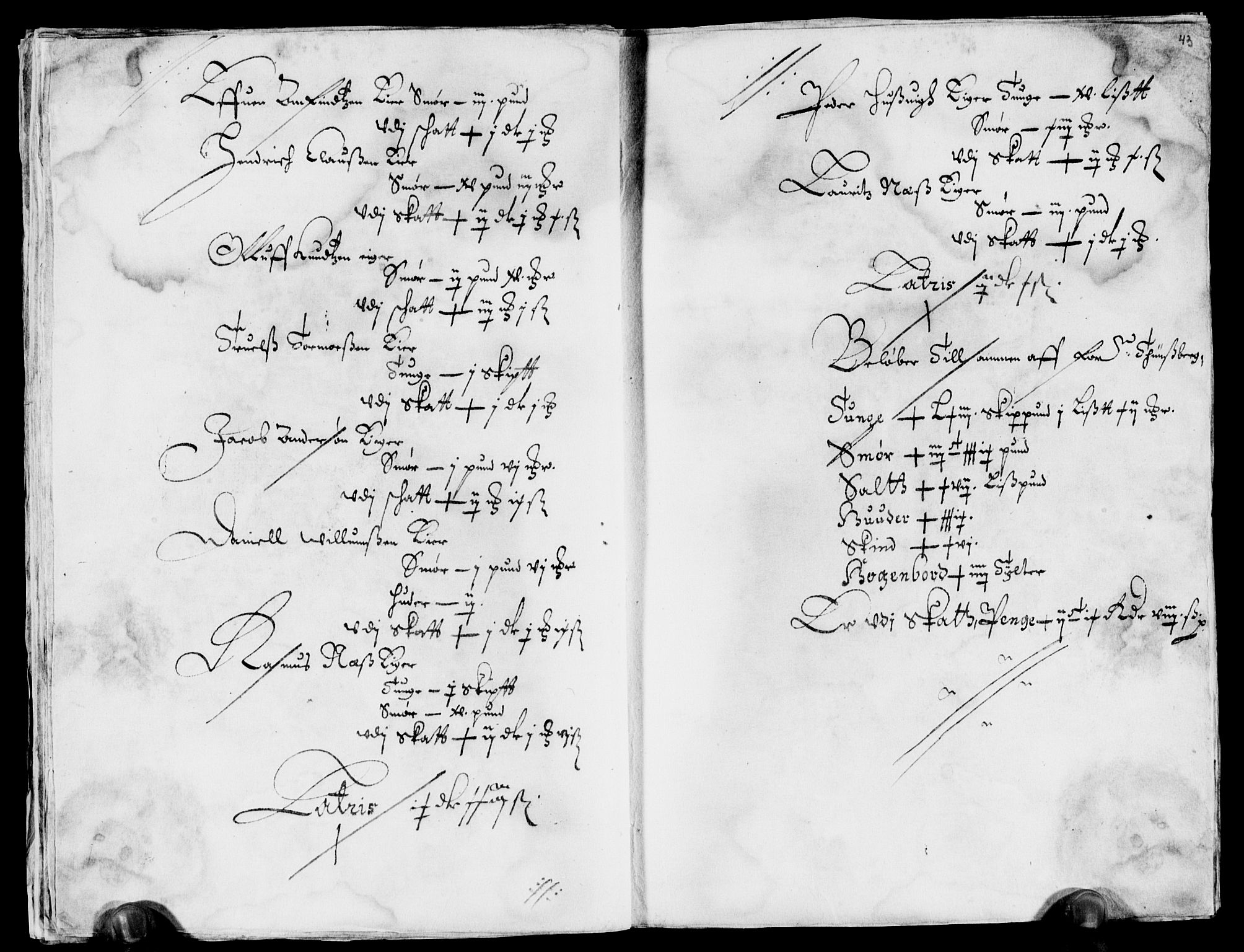 Rentekammeret inntil 1814, Reviderte regnskaper, Lensregnskaper, AV/RA-EA-5023/R/Rb/Rbo/L0027: Tønsberg len, 1645-1647
