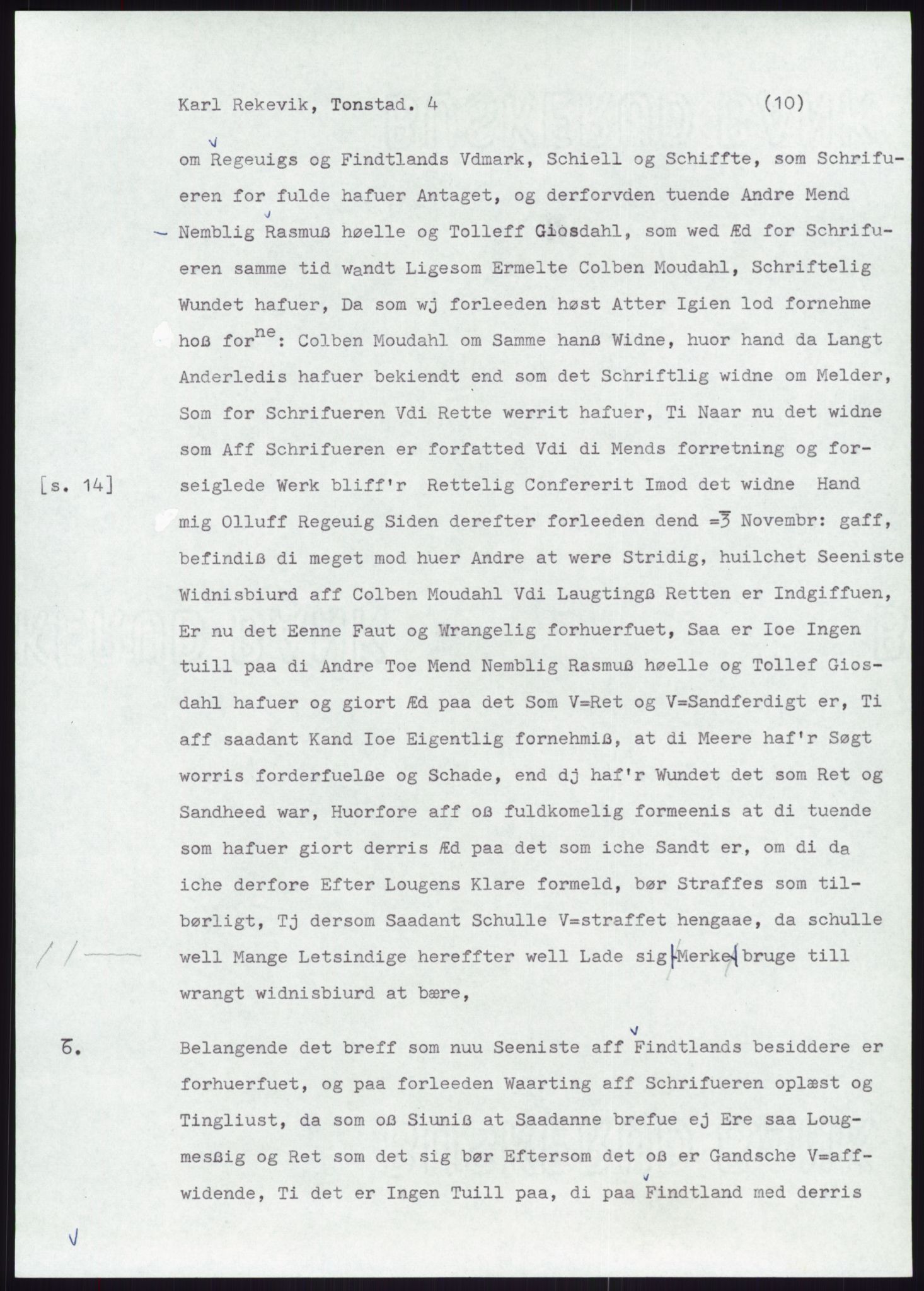 Samlinger til kildeutgivelse, Diplomavskriftsamlingen, AV/RA-EA-4053/H/Ha, p. 2427