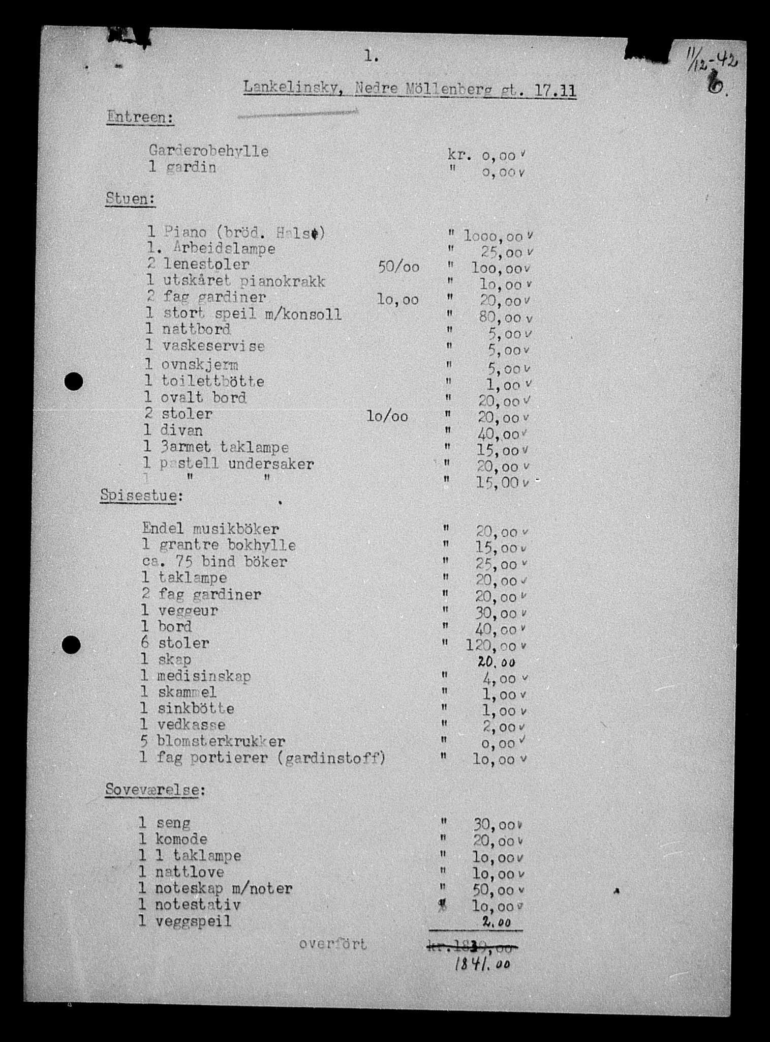 Justisdepartementet, Tilbakeføringskontoret for inndratte formuer, AV/RA-S-1564/H/Hc/Hca/L0903: --, 1945-1947, p. 50