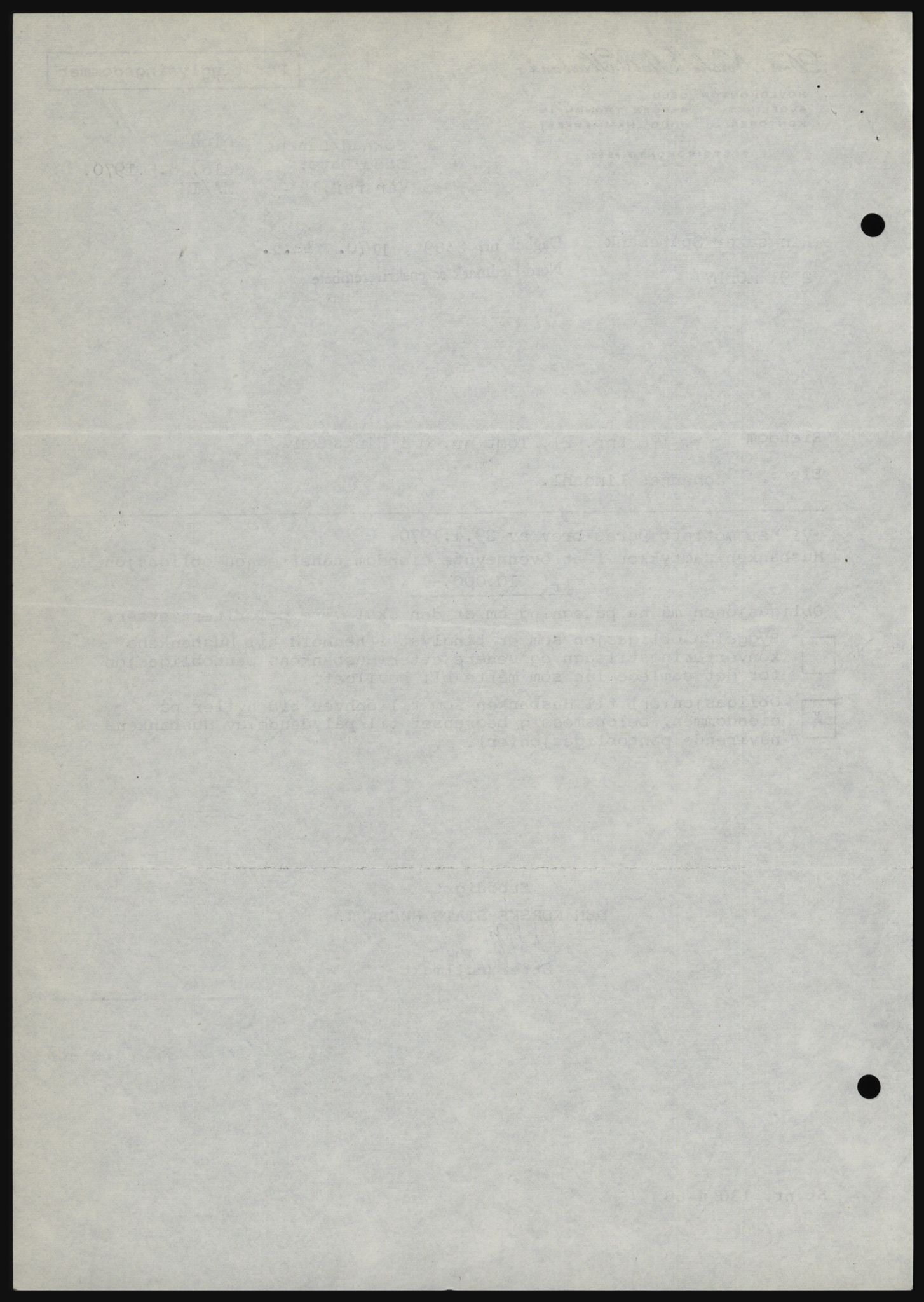 Nord-Hedmark sorenskriveri, SAH/TING-012/H/Hc/L0033: Mortgage book no. 33, 1970-1970, Diary no: : 2369/1970