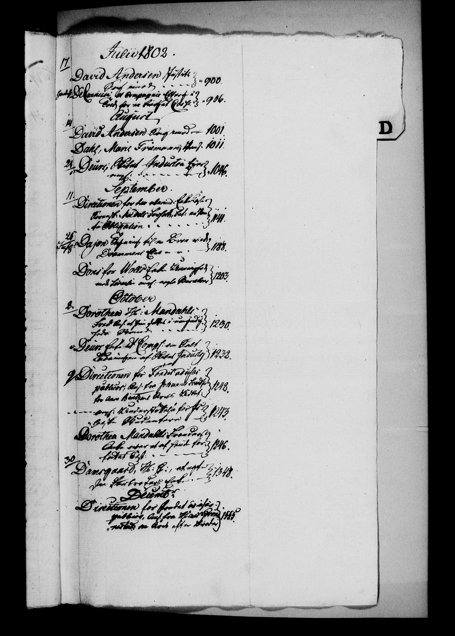 Danske Kanselli 1800-1814, AV/RA-EA-3024/H/Hg/Hga/Hgaa/L0006: Brevbok, 1802