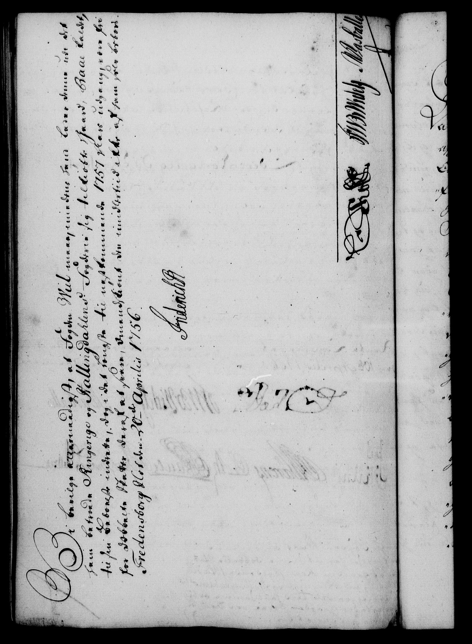 Rentekammeret, Kammerkanselliet, RA/EA-3111/G/Gf/Gfa/L0038: Norsk relasjons- og resolusjonsprotokoll (merket RK 52.38), 1756, p. 219
