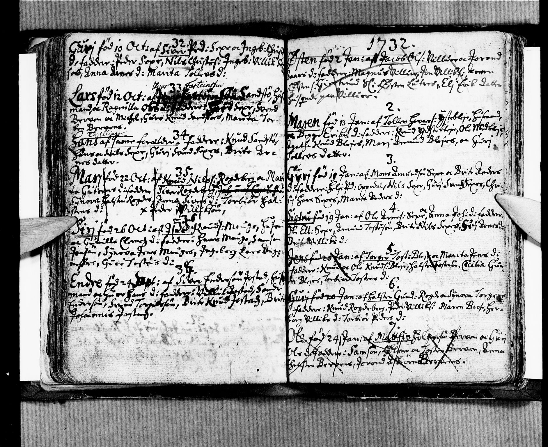 Ullensvang sokneprestembete, AV/SAB-A-78701/H/Haa: Parish register (official) no. A 3 / 1, 1719-1733