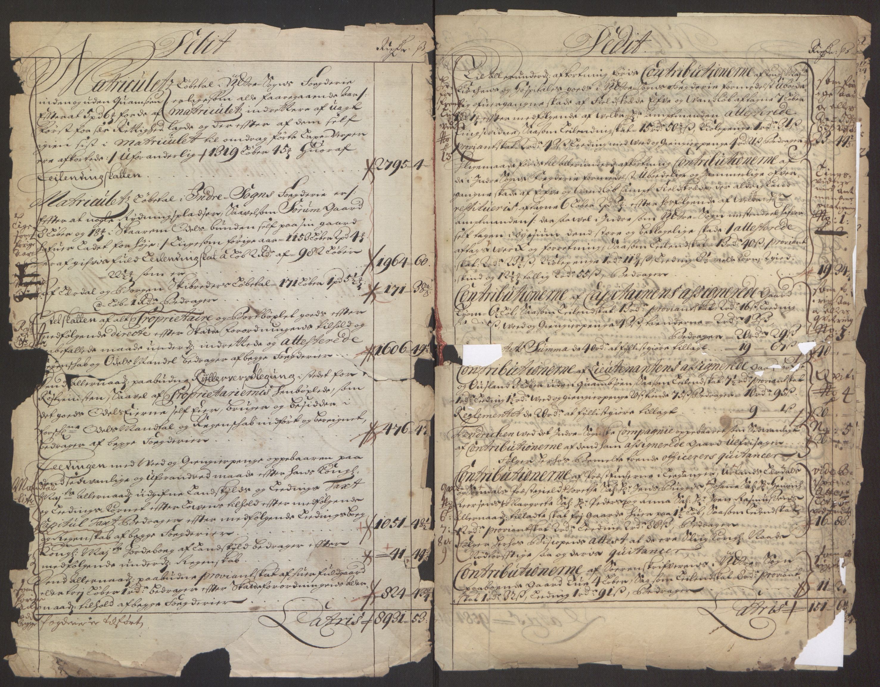 Rentekammeret inntil 1814, Reviderte regnskaper, Fogderegnskap, RA/EA-4092/R52/L3307: Fogderegnskap Sogn, 1693-1694, p. 266