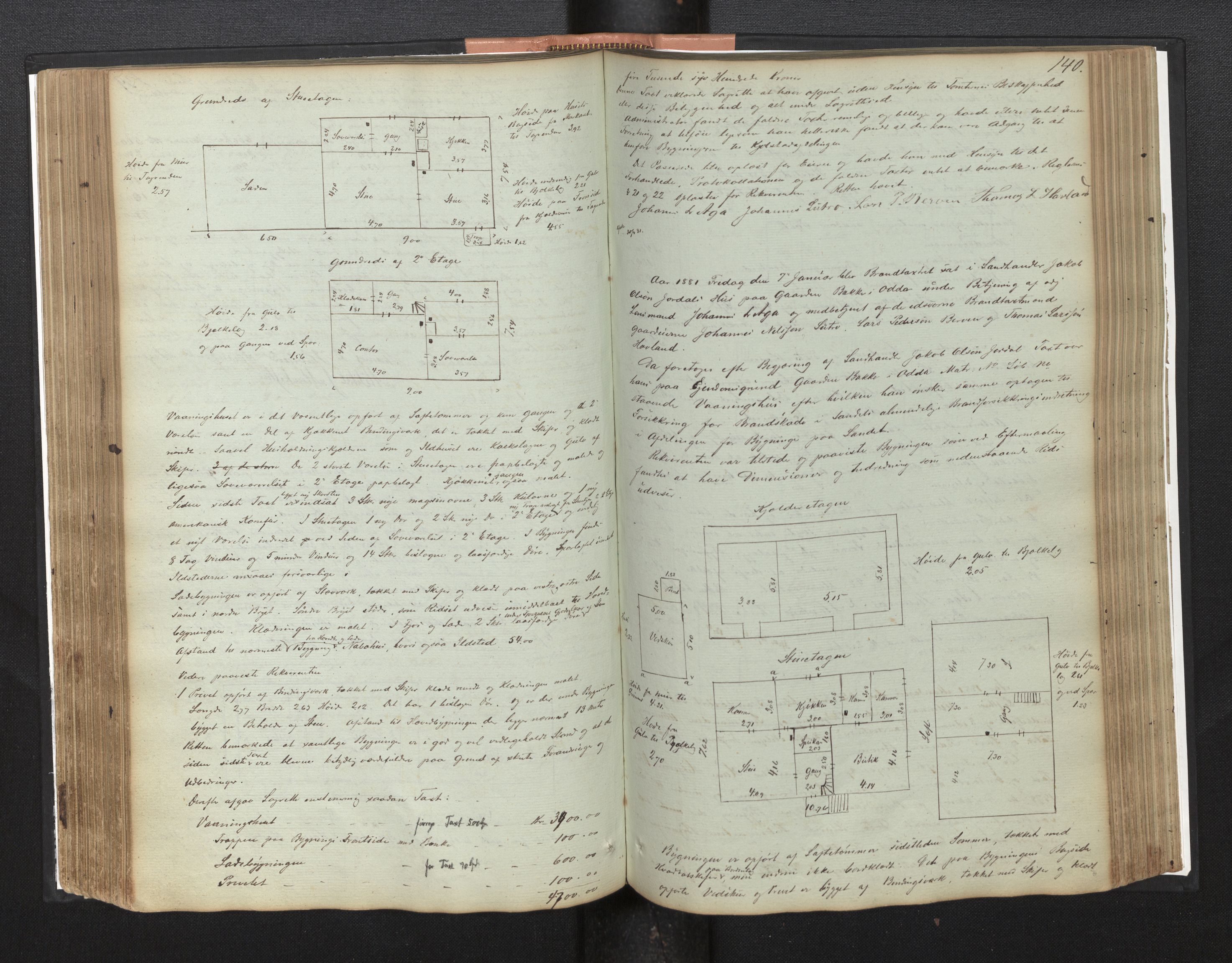 Lensmannen i Ullensvang, AV/SAB-A-35501/0012/L0001: Branntakstprotokoll, 1846-1929, p. 139b-140a