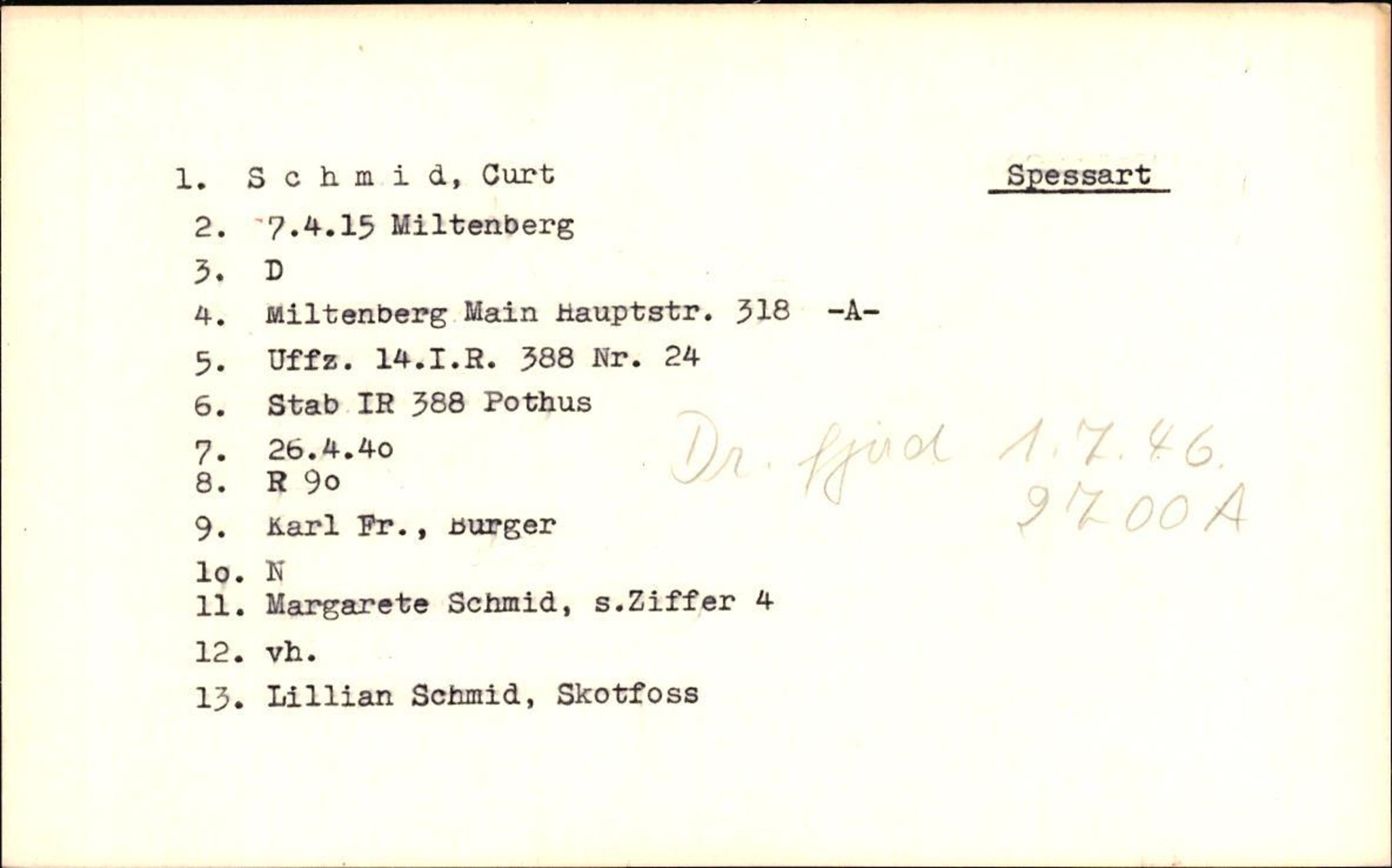 Hjemsendte tyskere , RA/RAFA-6487/D/Db/L0024: Schmidt-Schulz, 1945-1947, p. 3