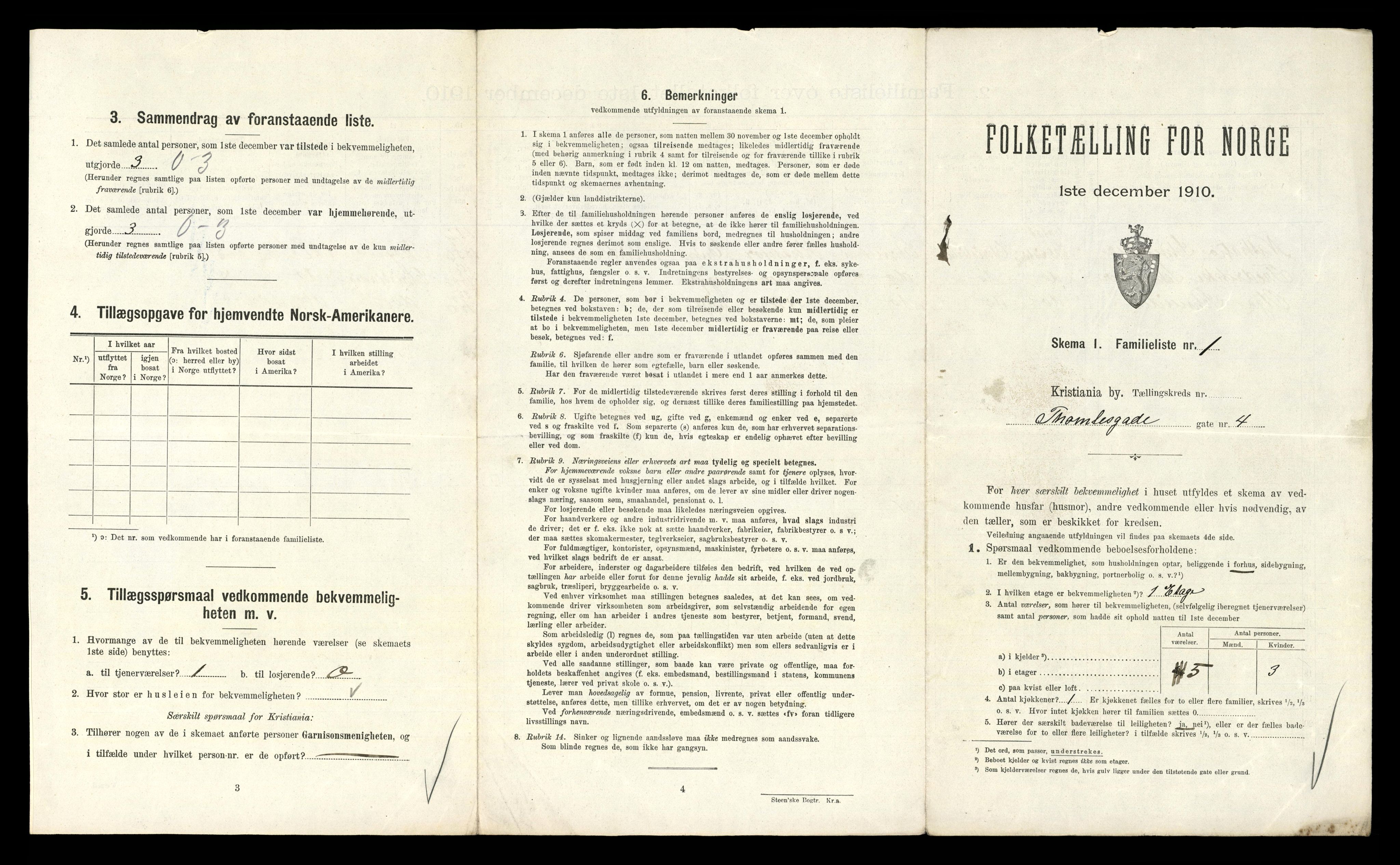 RA, 1910 census for Kristiania, 1910, p. 104949