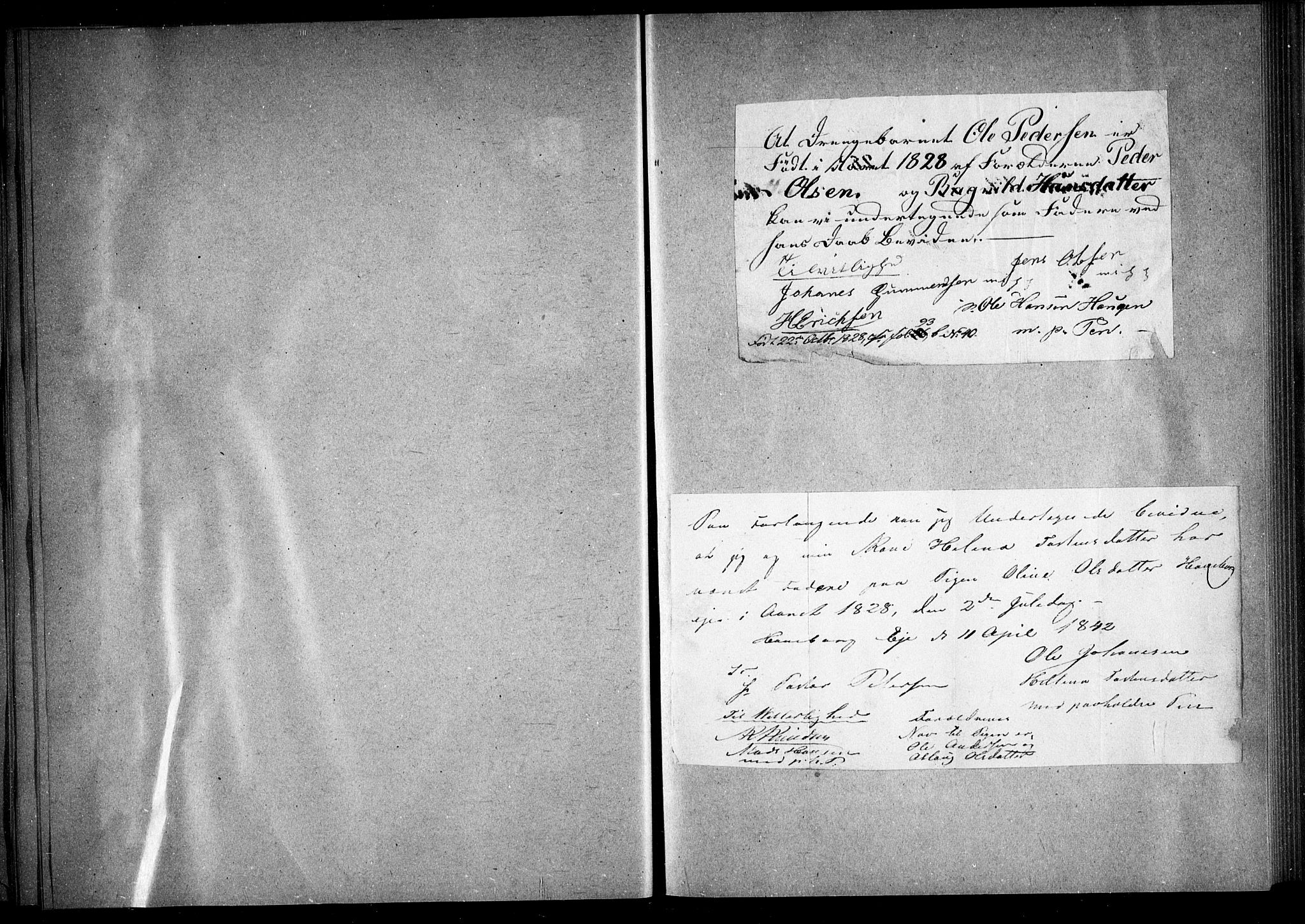 Skedsmo prestearkiv, AV/SAO-A-10033/O/Oa/L0001: Other parish register no. 1, 1825-1829