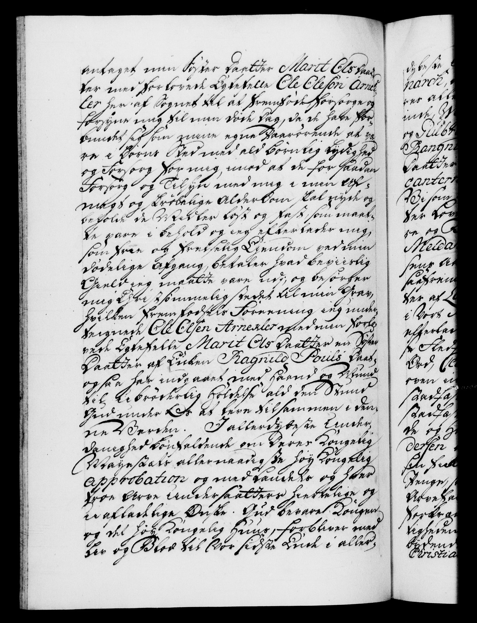 Danske Kanselli 1572-1799, RA/EA-3023/F/Fc/Fca/Fcaa/L0045: Norske registre "Norske eller 3. dept.s åpne brev, 1771-1773, p. 254b